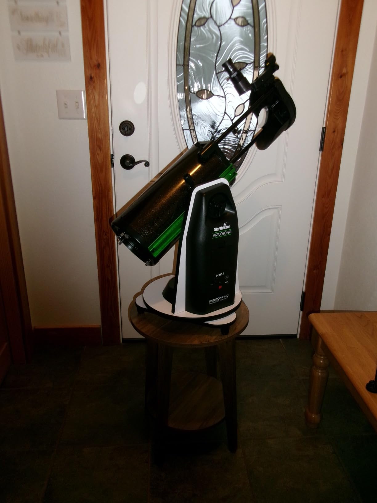 Sky Watcher Sky-Watcher Virtuoso GTI 150P Collapsible Tabletop GoTo Dobsonian Telescope customer photo 1