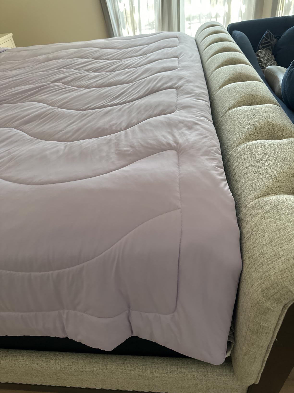 REST® Evercool® Cooling Comforter Blanket for Hot Sleepers, King/Cali King customer photo 1