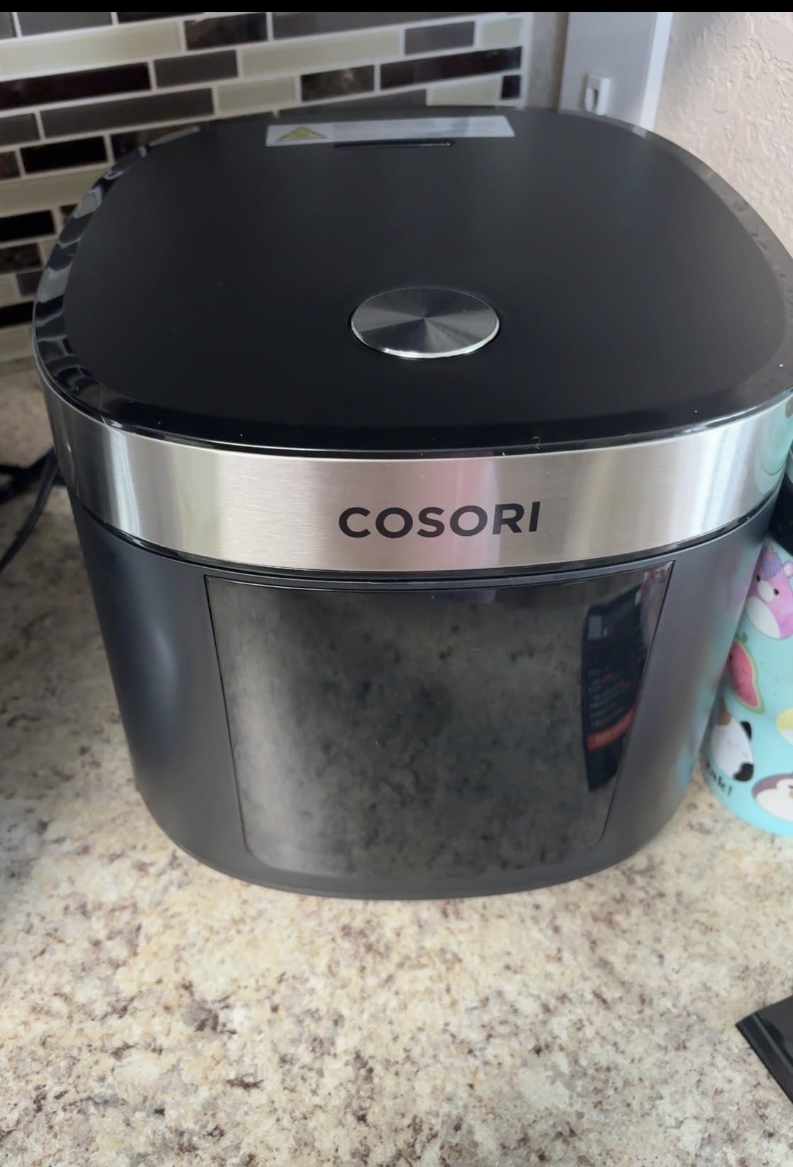 Cosori Rice Cooker 10 Cup, Fuzzy Logic, Ceramic Coating Inner Pot,18-in-1 customer photo 2