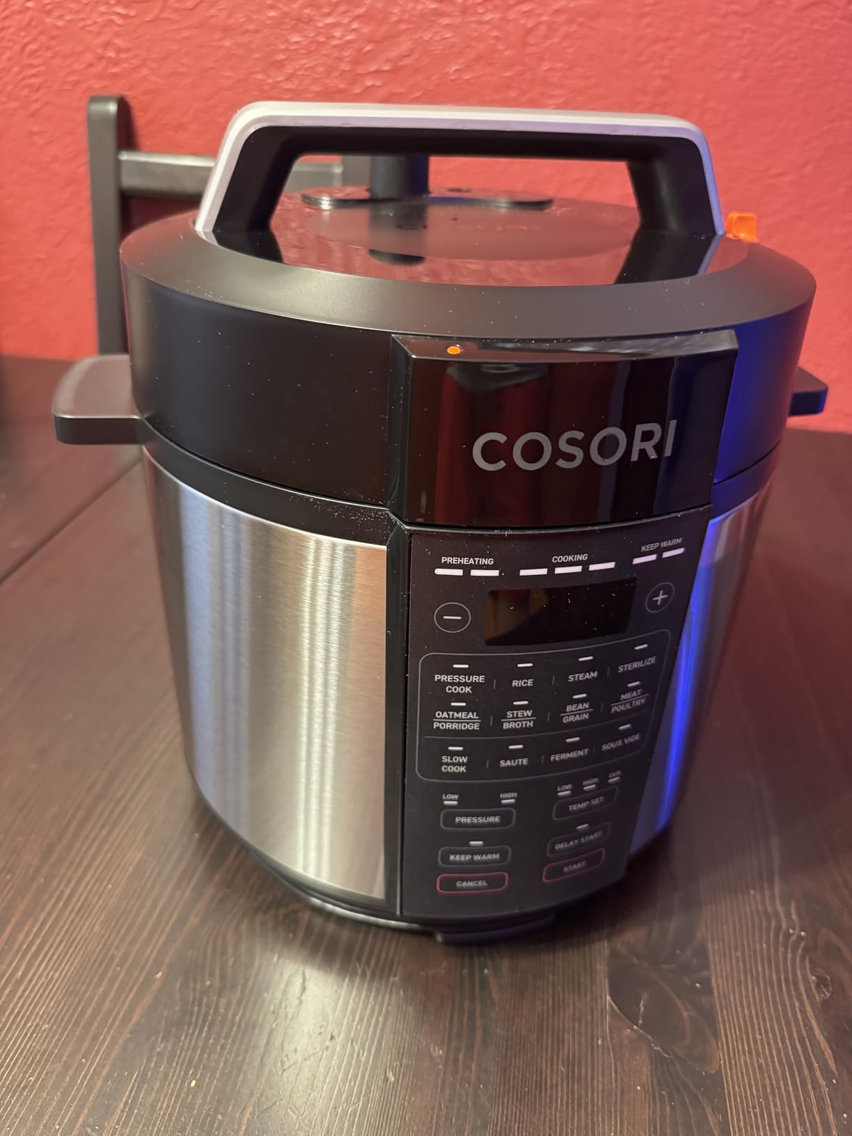 Cosori Pressure Cooker 6QT, 9-in-1, Ceramic Coating Pot, 12 Safety Features customer photo 1
