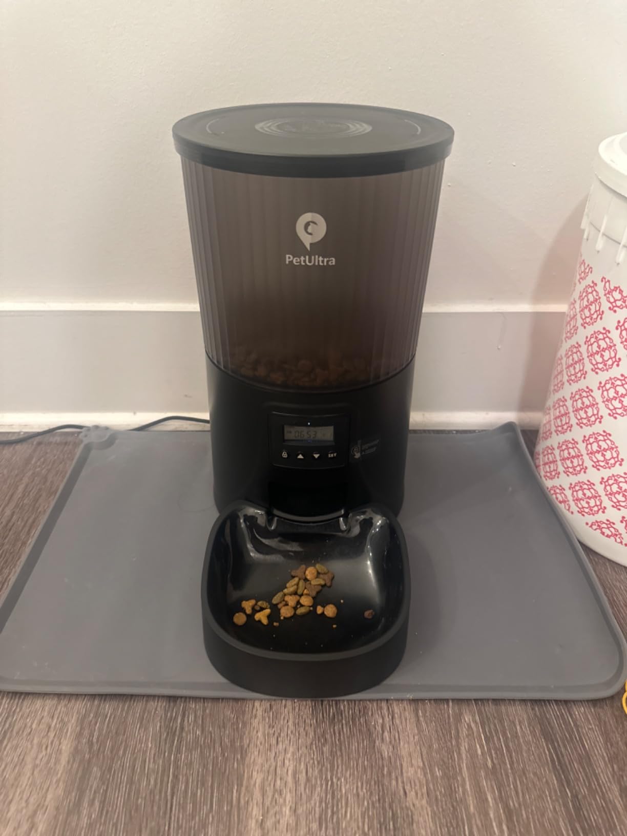 PETULTRA Automatic Cat Feeder: 4L Timed Cats Food Dispenser Programmable customer photo 1