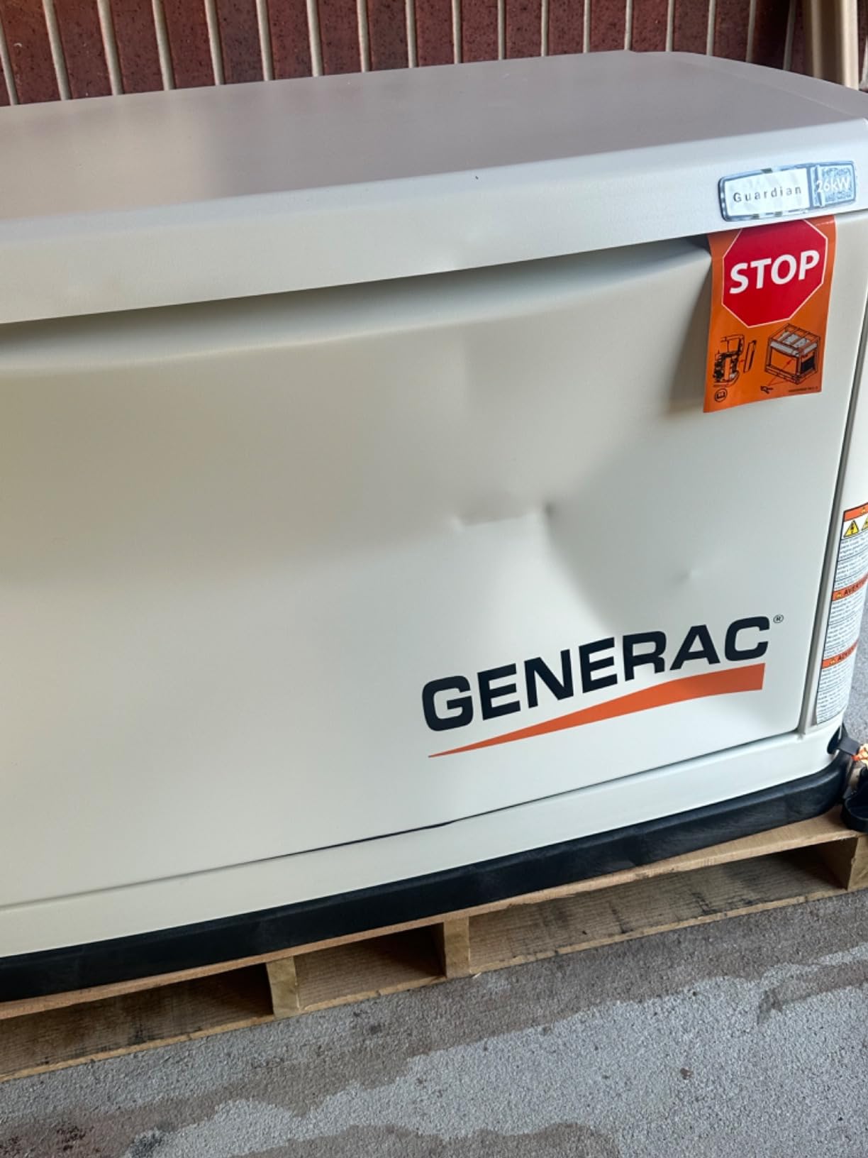 Generac Guardian 26kW Home Generator, Transfer Switch & WiFi Monitoring customer photo 2