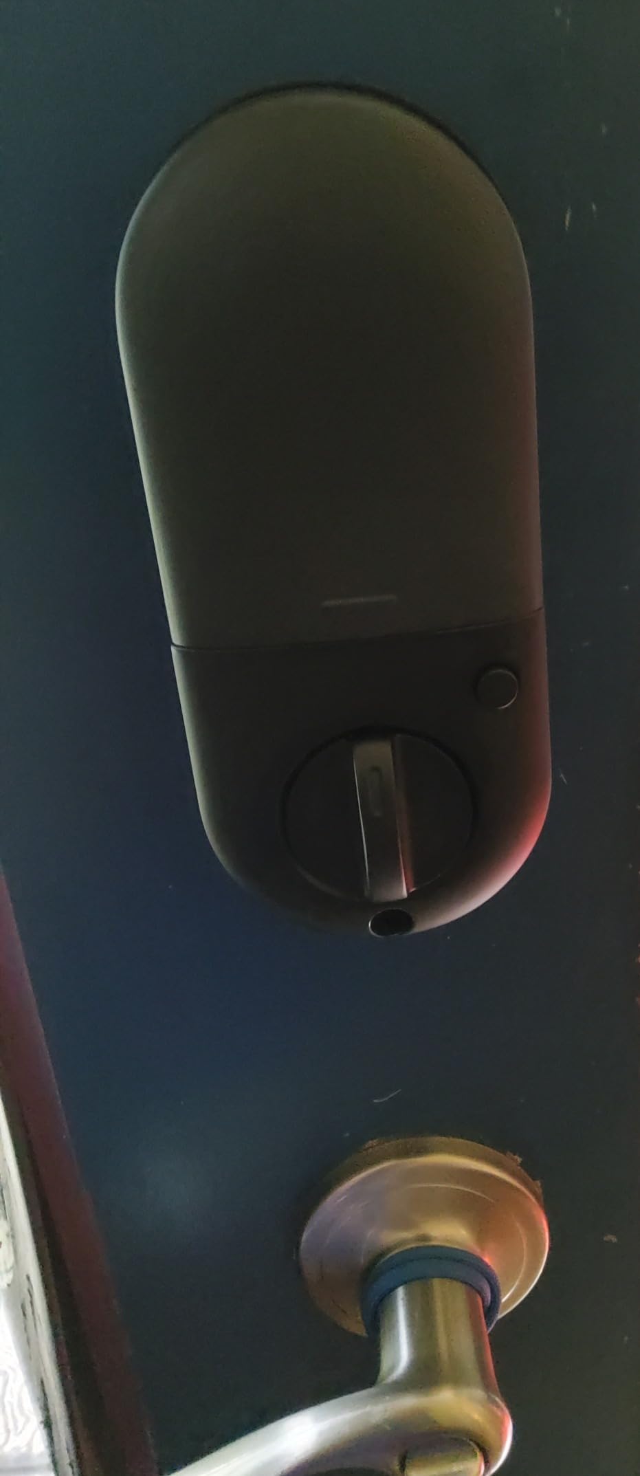 Veise RZ07 Fingerprint Smart Door Lock Deadbolt, App Control, Satin Nickel customer photo 1