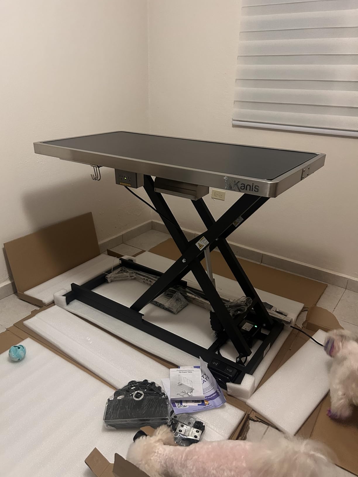 KANIS Professional Electric Dog Grooming Table - Heavy Duty customer photo 1