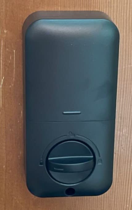 Veise KS02A Fingerprint Door Lock, Keypad Deadbolt, Matte Black | Keyless Entry, AI Fingerprint, 20 Codes, Auto Lock, Anti-Peeping Code, IP54 Waterproof, Electronic Deadbolt for Front Door customer photo 2