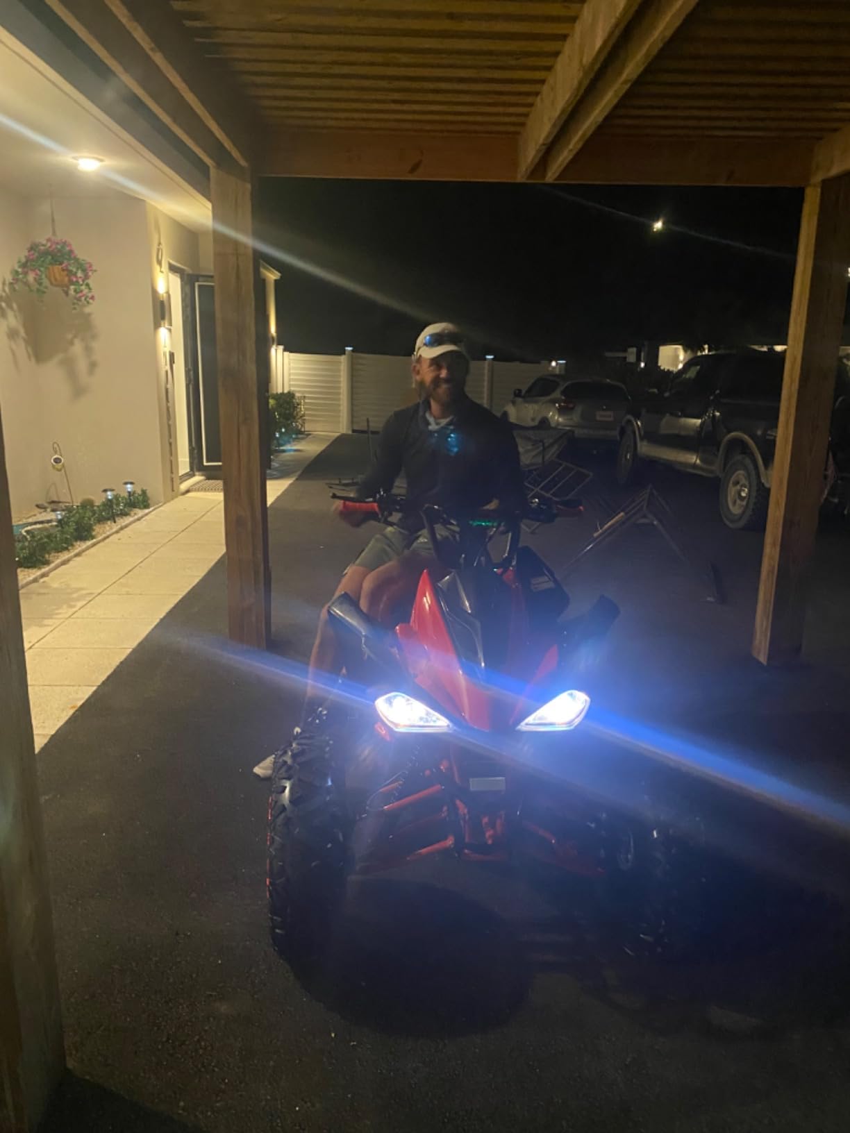 X-PRO Panther 200 Sports ATV with LED Headlights Automatic Transmission with Reverse, Big 23
