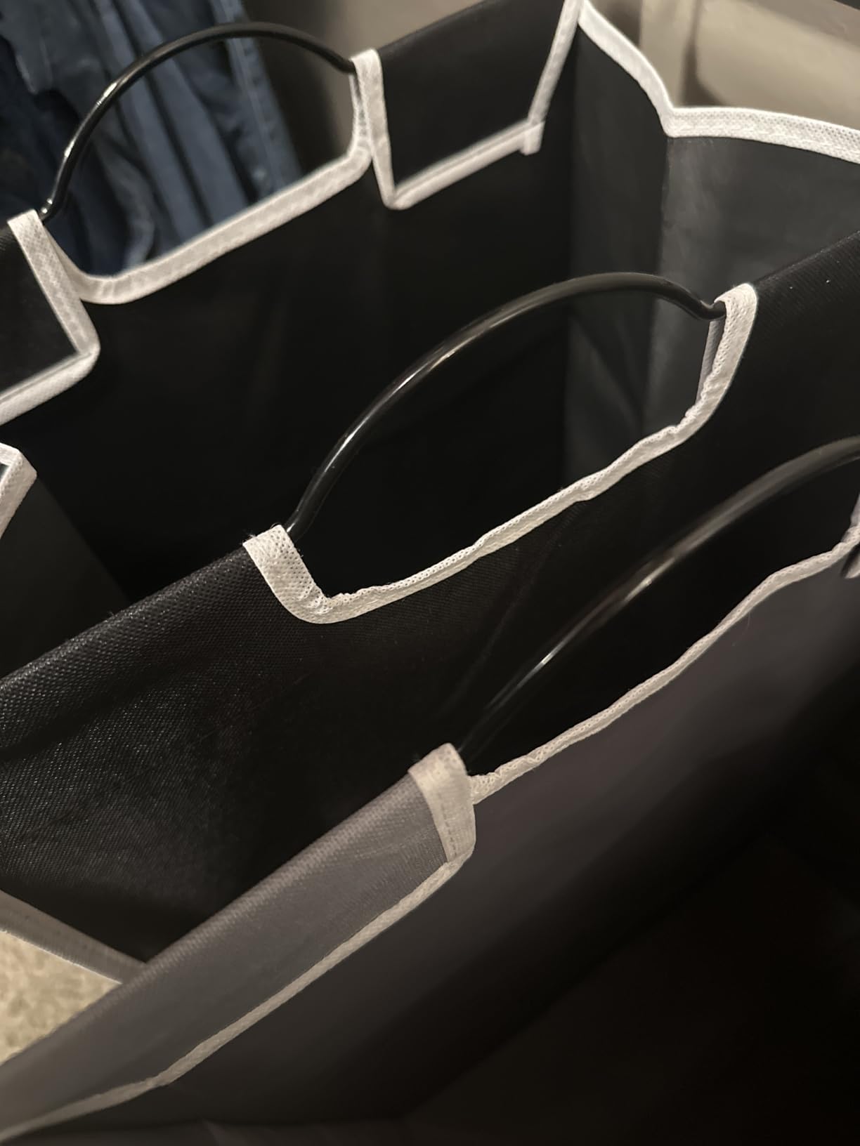 ROMOON Laundry Sorter Hamper 3 Section, Divided Laundry Basket Organizer customer photo 2