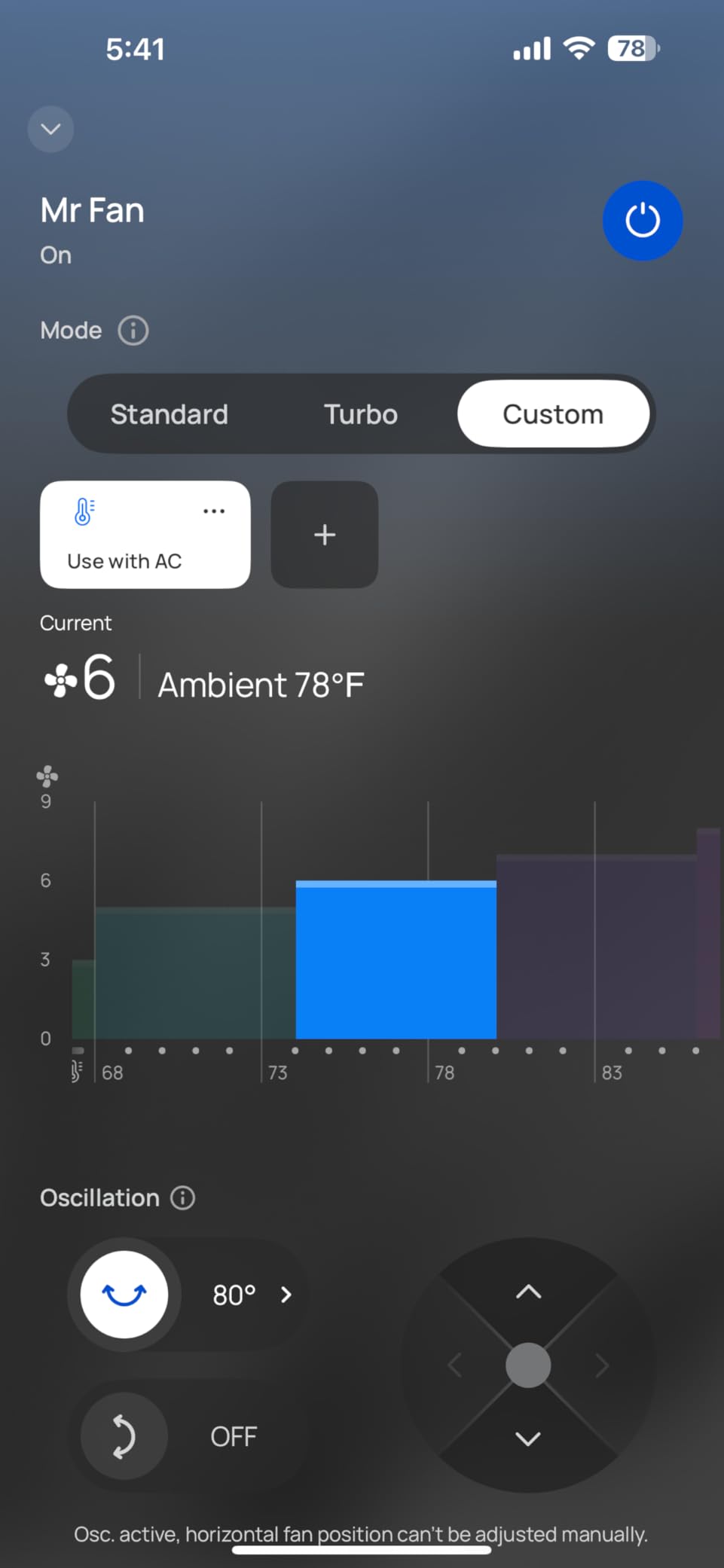 DREO 16 Inch 20dB Quiet Smart Fans for Bedroom, DC Room Fan with Remote, 120°+120° Oscillating Fan, 6 Modes, 9 Speeds, 12H Timer,Works Alexa/Google/WiFi/Voice Control, Silver, Oversize (DR-HAF004S) customer photo 2