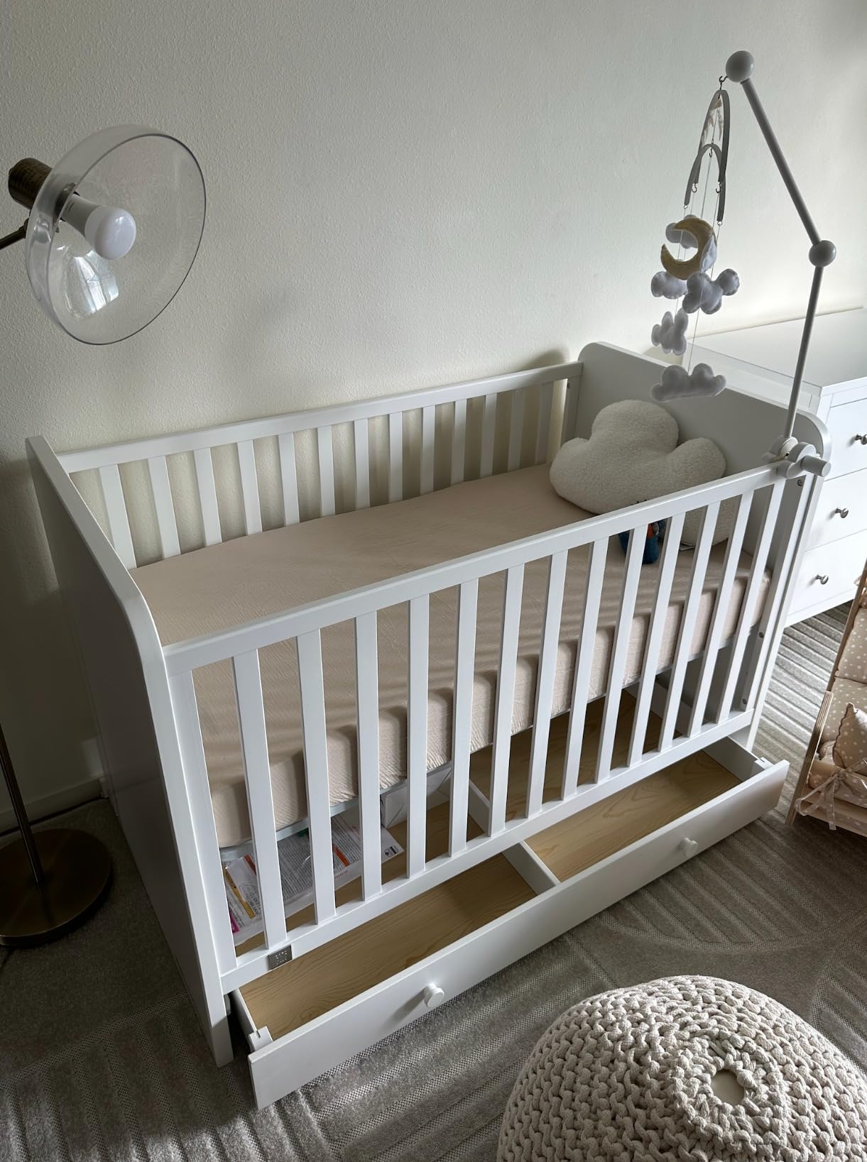 Serta Perfect Start Limited Dual Sided Baby Crib Mattress and Toddler Mattress, Breathable Fiber Core, GREENGUARD Gold Certified, Waterproof, 7 Year Warranty, Made in USA customer photo 1