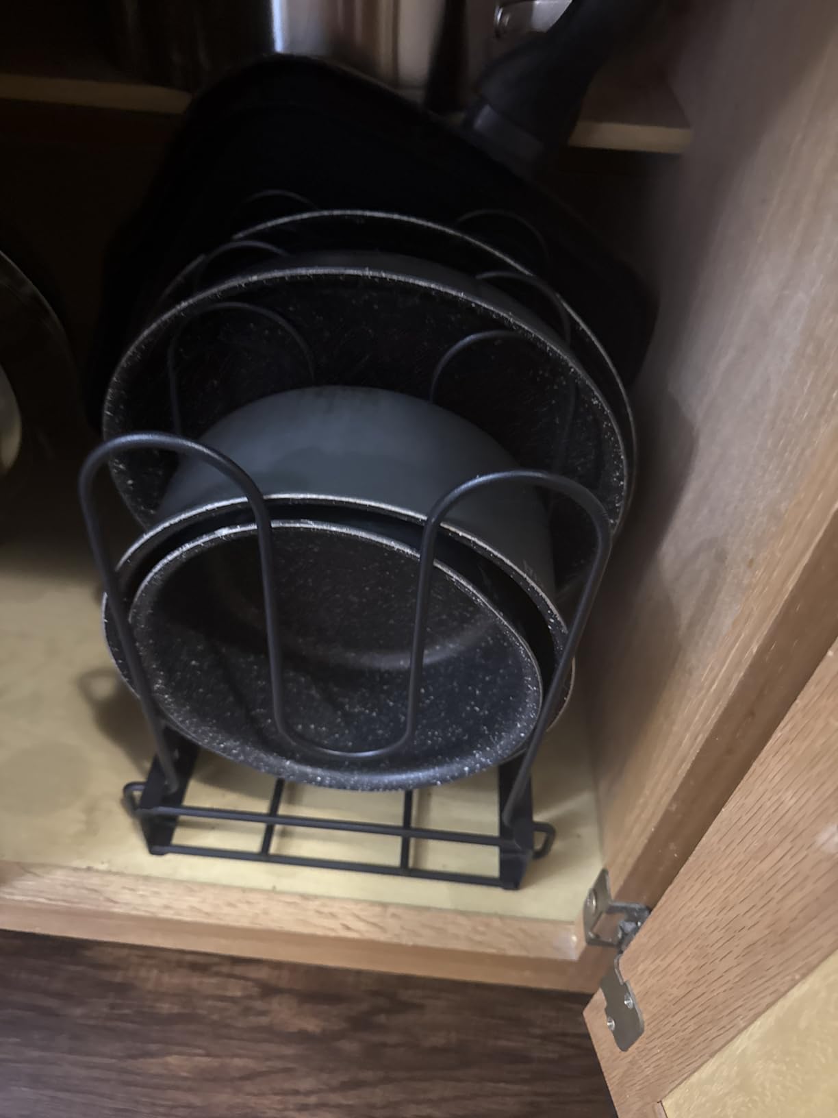 BEZIA Induction Cookware Set 10 Pieces, Nonstick Pots and Pans Set with Removable Handles, for All Hobs, Stackable Design, Dishwasher/Oven Safe, PFAS Free customer photo 2