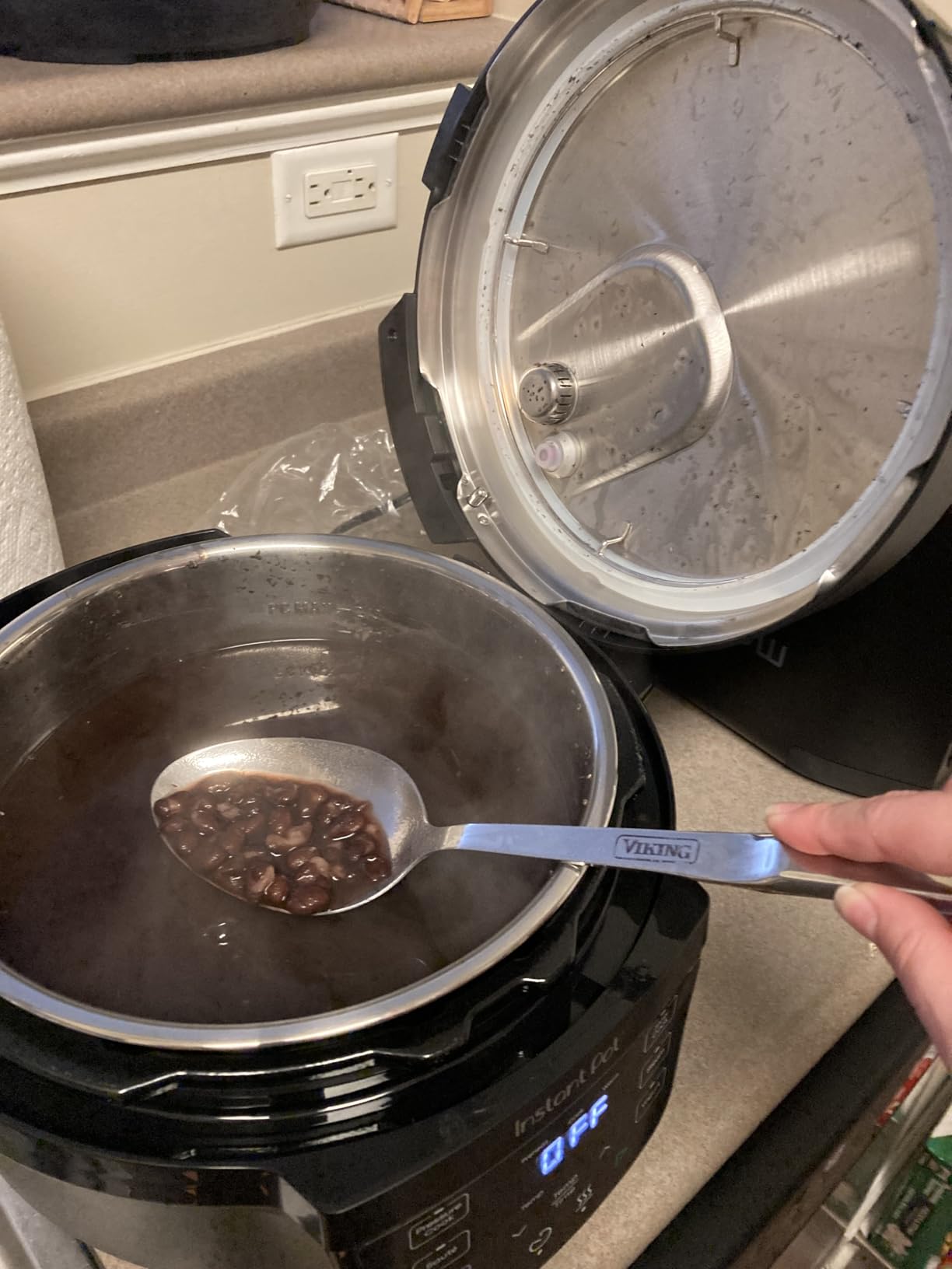 Instant Pot 7.5QT RIO Wide, 7-in-1 Electric Multi-Cooker, Pressure Cooker, Slow Cook, Rice, Steamer, Sauté, Yogurt & Warmer, Wide Base, Large Searing Base, WhisperQuiet Steam Release customer photo 2