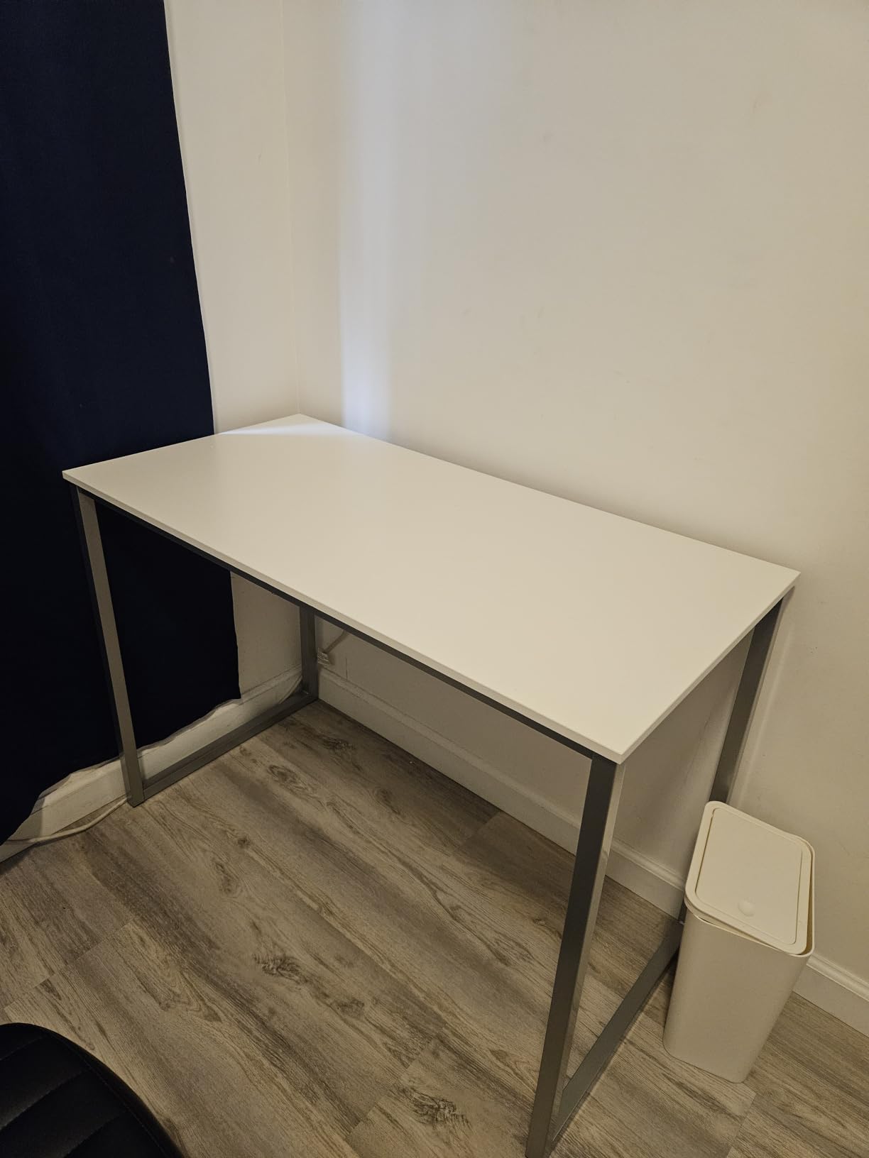 SHW Mission 55 x 60 L-Shape Home Office Computer Desk, Maple customer photo 2