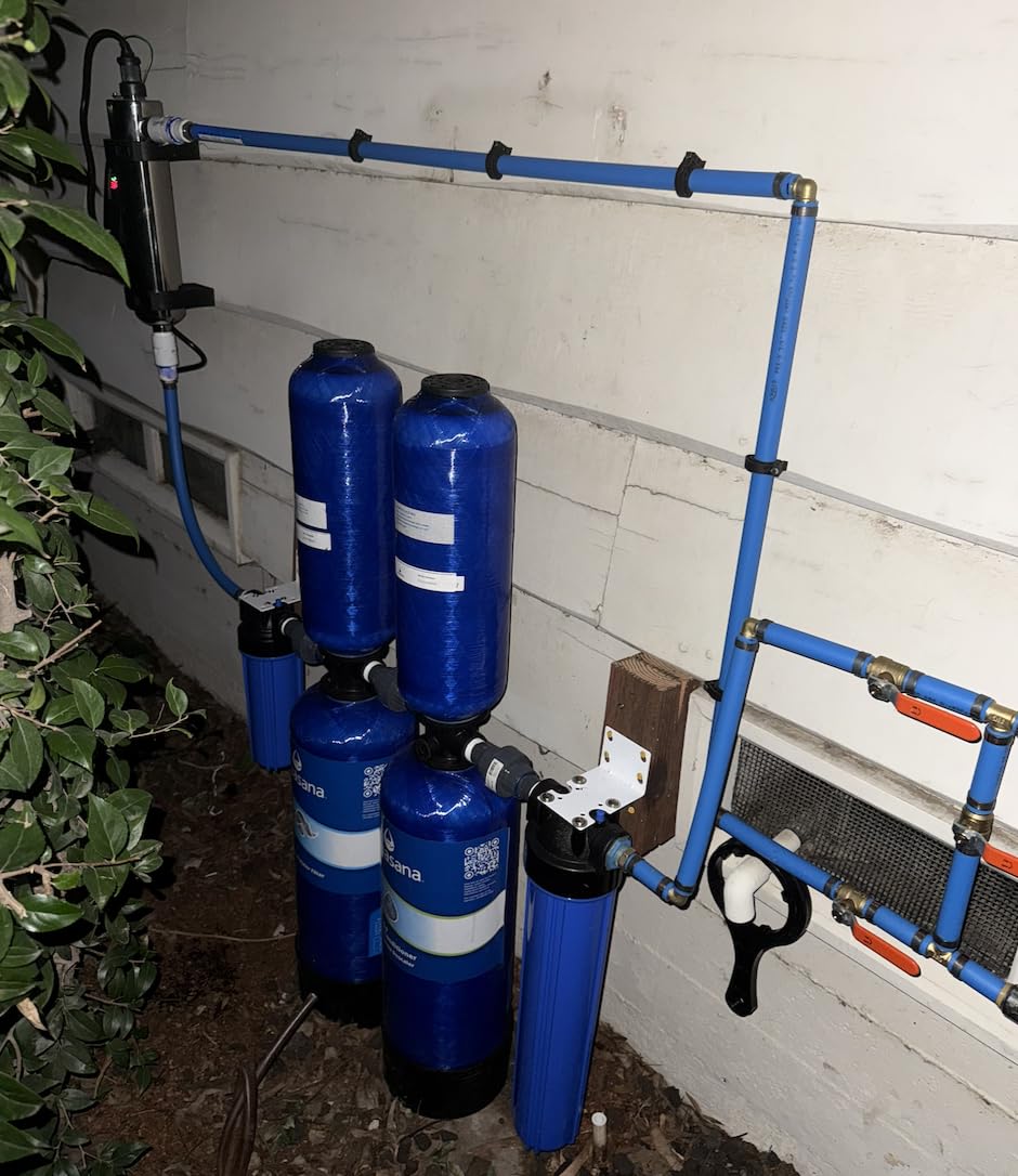 Aquasana Whole House Water Filter System | 1,000,000 Gallons | Carbon & KDF Media | Reduces 97% Chlorine & Sediment | Includes Pre- and Post-Filters | Rhino WH-1000 customer photo 2