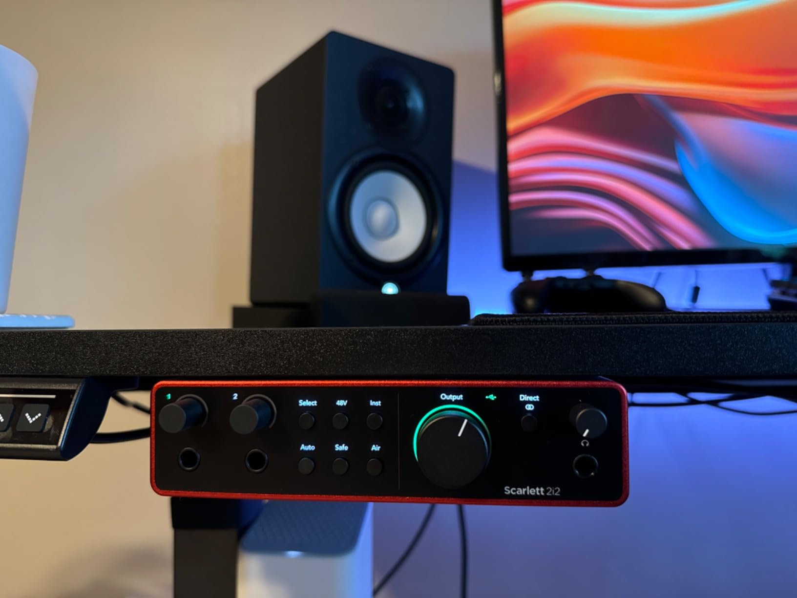 Focusrite Scarlett 2i2 4th Gen USB-C Audio Interface customer photo 1