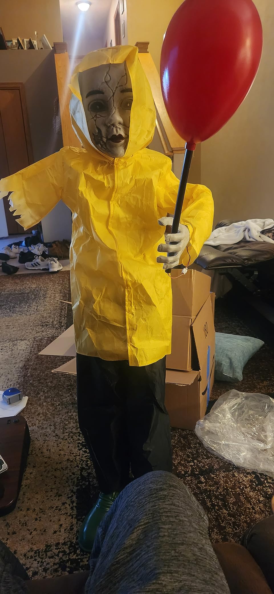 Halloween Decorations Outdoor - 4 Ft Life Size Animatronics Prop customer photo 2