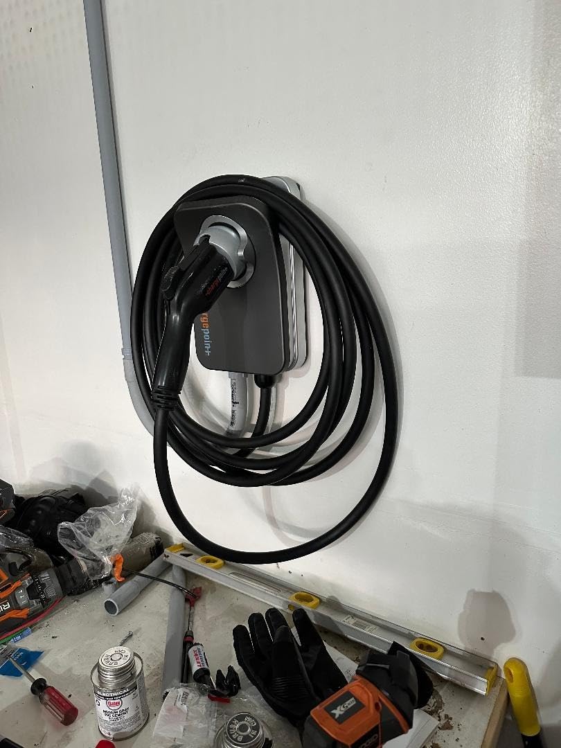 ChargePoint HomeFlex Level 2 EV Fast Charger, J1772, Smart, Hardwired, 50A customer photo 1
