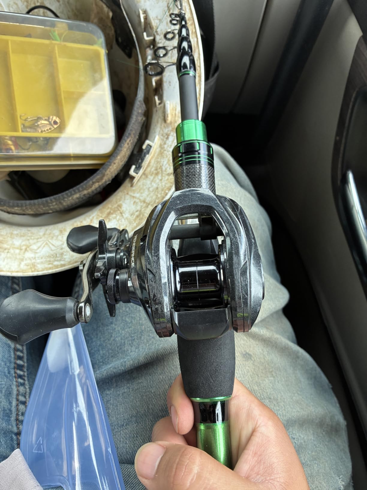Ghosthorn Telescopic Fishing Rod and Reel Combo,Spinning Travel Kit customer photo 2