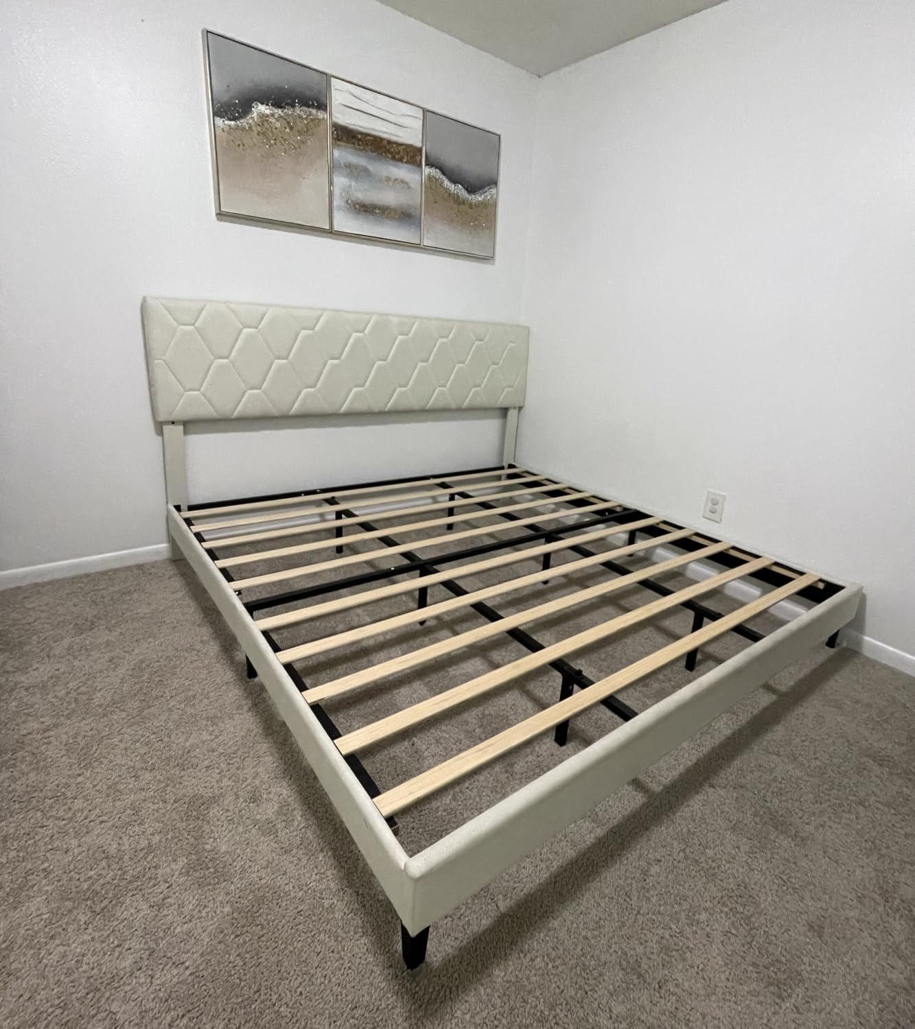ALDRICH Box Springs King Size 9 Inch Heavy Duty Metal Mattress Foundation customer photo 2
