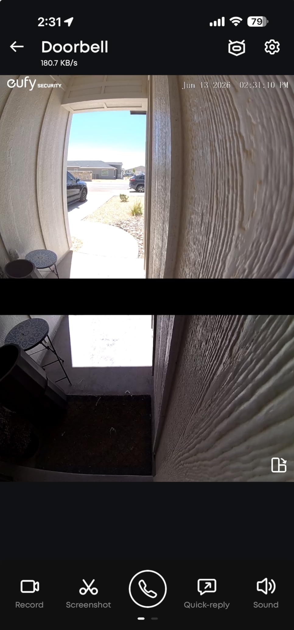 eufy Security Video Doorbell E340, Dual Cameras, 2K FHD customer photo 1
