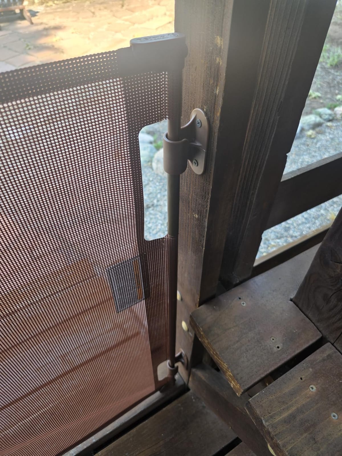 Perma Child Safety Retractable Baby Gate - Mesh Dog & Pet Gate for Stairs customer photo 2