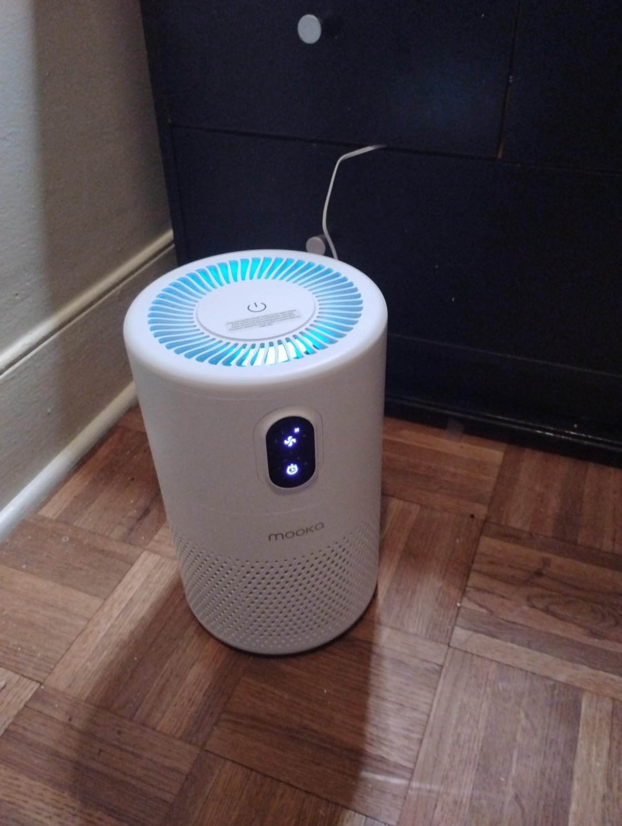 MOOKA Air Purifiers for Home Room up to 1076ft², True HEPA Filter, B-D02L customer photo 1