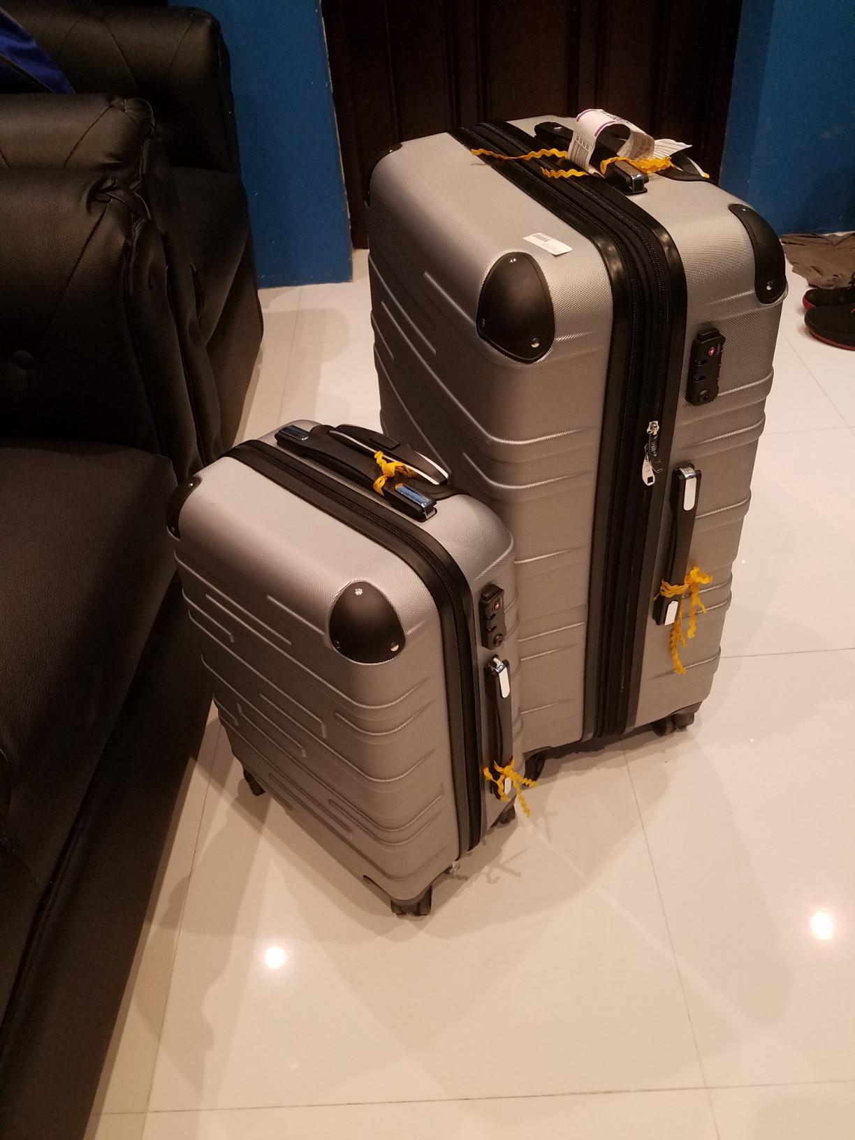 Coolife Hardside ABS Luggage, TSA Lock, Spinner Wheels, 24in Checked customer photo 2