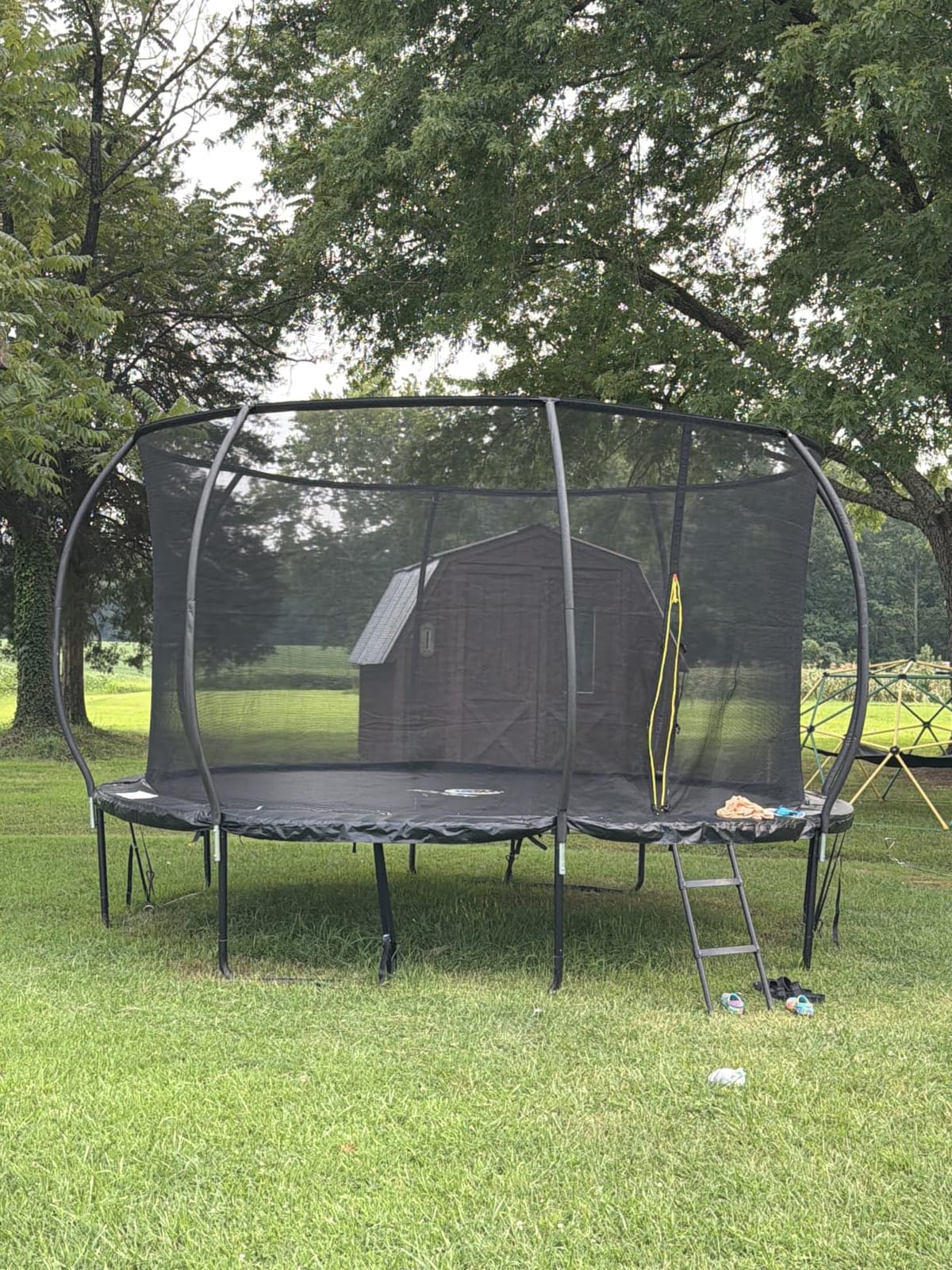 Jumpzylla Outdoor Trampoline with Net for Kids 8FT 10FT 12FT 14FT 15FT 16FT customer photo 1