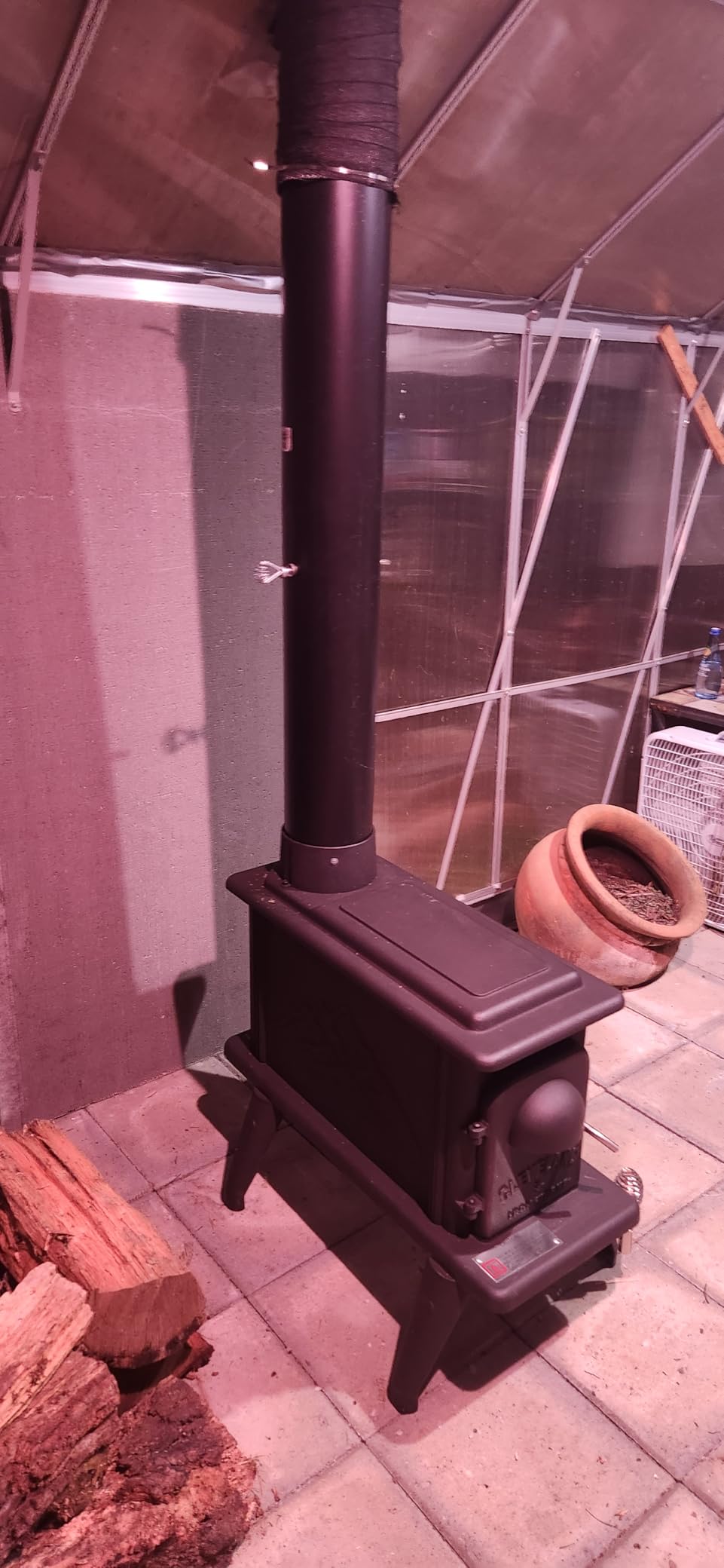 Cleveland Iron Works Single Burn Rate Stove customer photo 2