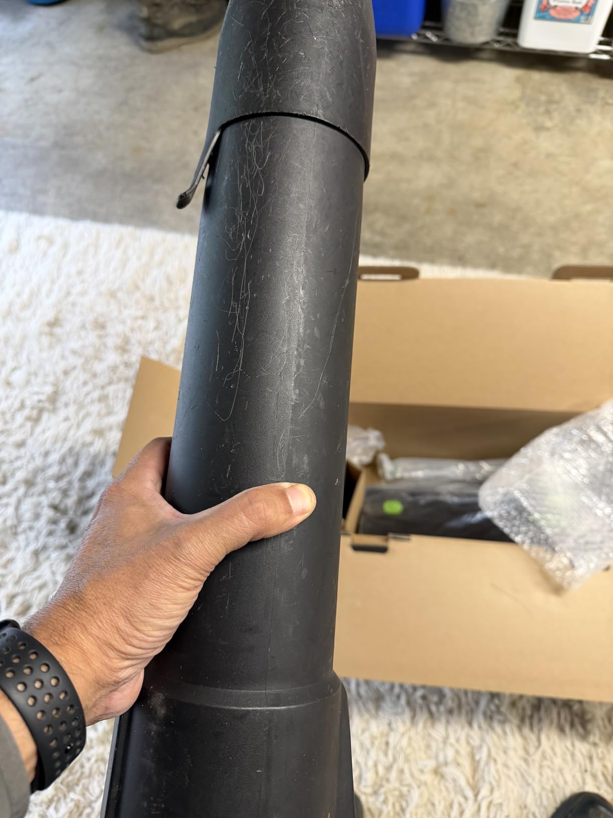 Greenworks 80V Backpack Leaf Blower, 750 CFM, 4.0 Ah Battery and Charger customer photo 1