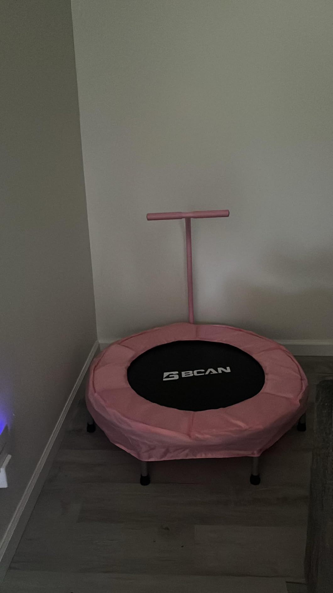 BCAN SP1 36'' Kids Toddler Trampoline Indoor, Foam Handle | FED Fitness | ASTM Certified Safety for kids, Safe Thickened Cover&Sturdy Steel Frame, Easy to Assemble, Max Weight 132 lbs customer photo 2