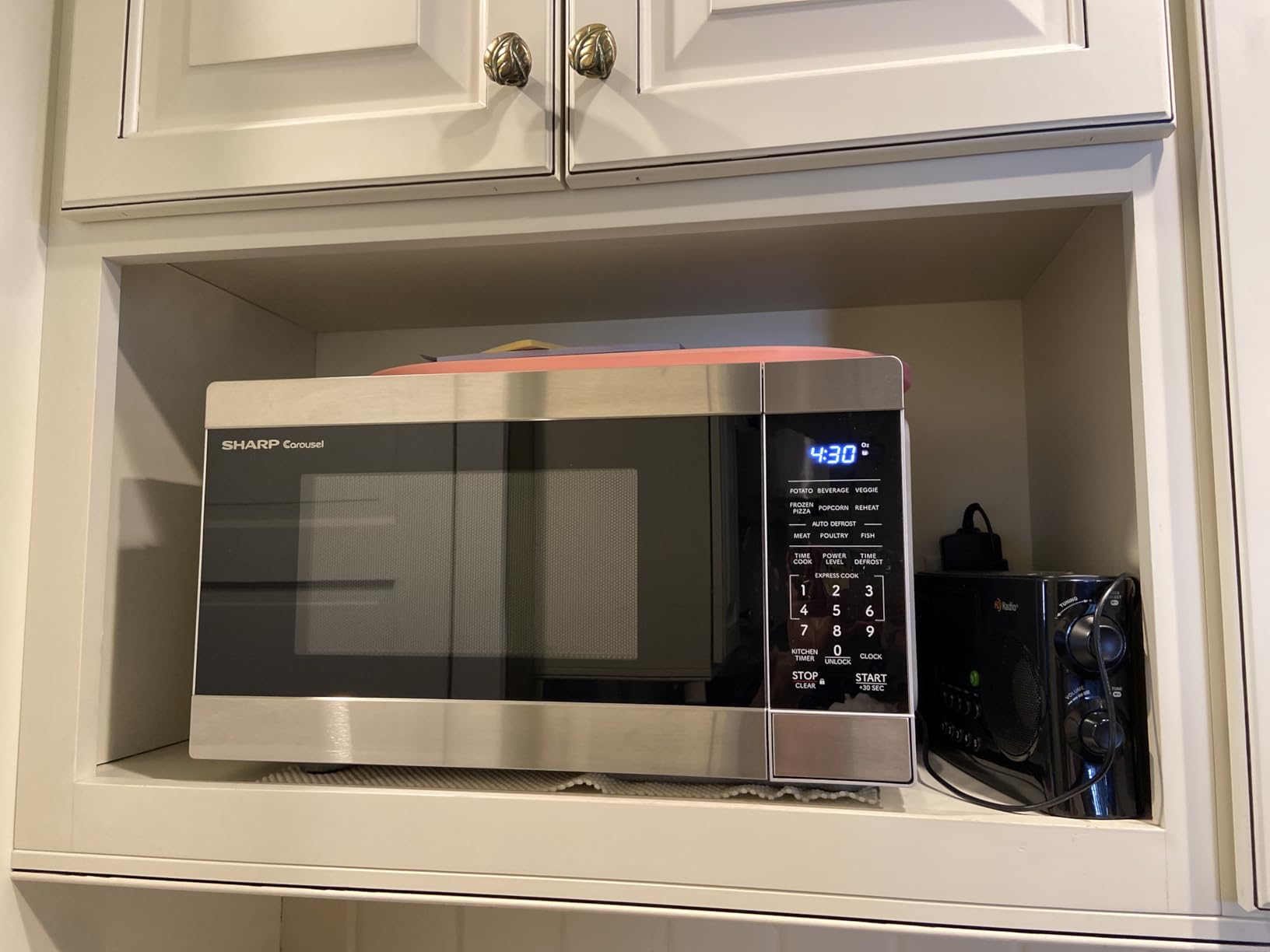 Sharp SMC0962KS 0.9 cu. ft. 900W Stainless Steel Countertop Microwave Oven customer photo 1
