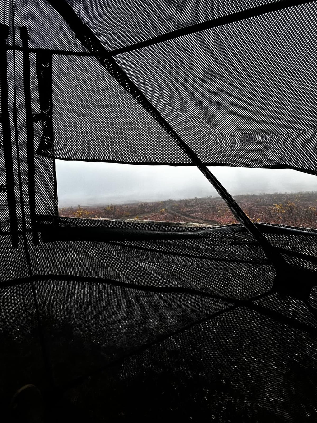 FUNHORUN Hunting Blind with Floor Mat, 360 See Through Ground Blind, Pop Up customer photo 2