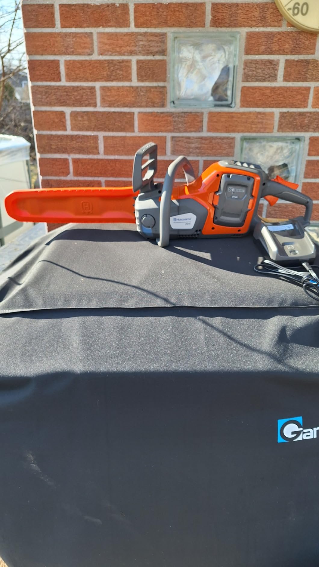 Husqvarna Power Axe 225i Battery Operated Chainsaw, Outdoor Tools customer photo 1
