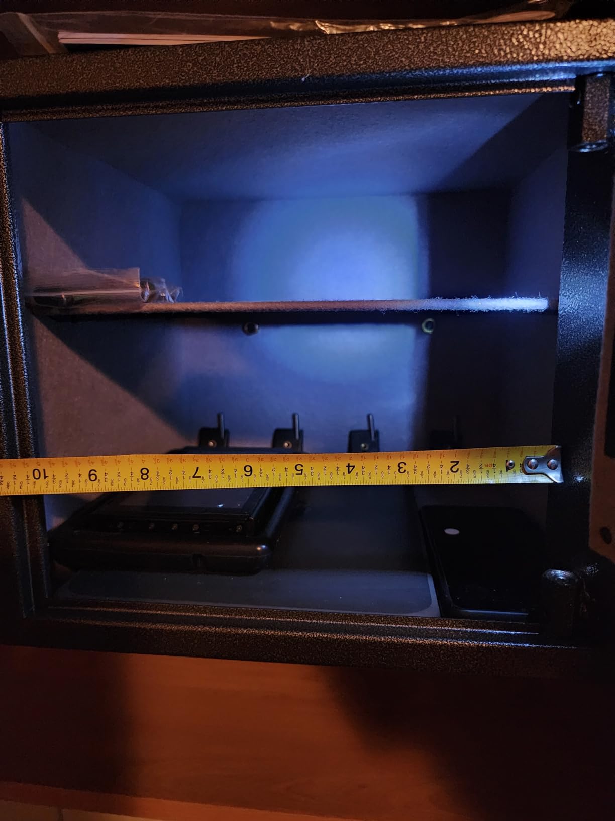 BILLCONCH Biometric Gun Safe for Multiple Handguns Quick Access Pistol Safe customer photo 2