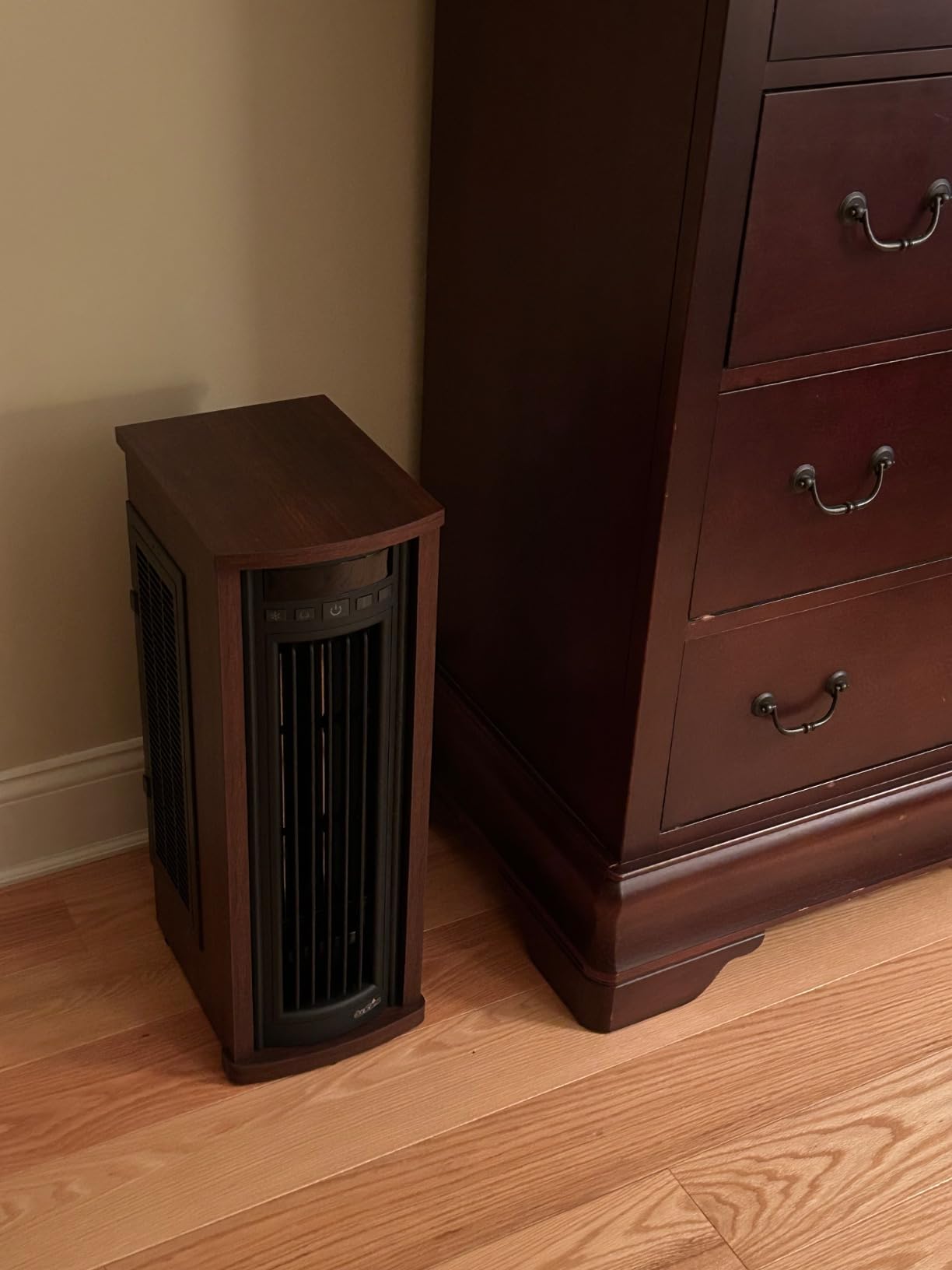 duraflame Electric Tower Heater, Oscillating Tower and Space Heater for Office or Large Room up to 1,000 Square Feet customer photo 2