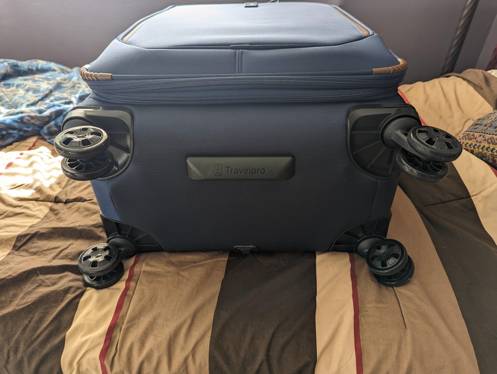 Travelpro Crew Classic Softside Checked Luggage, Blue, 29-Inch customer photo 2