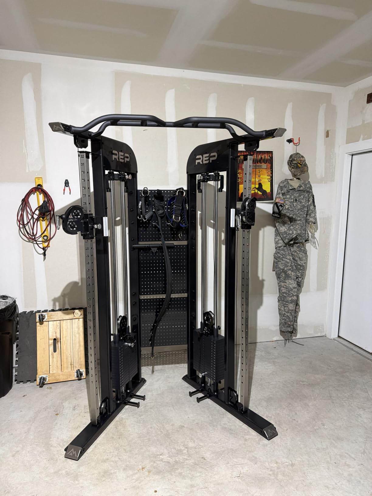 REP Fitness Arcadia™ Functional Trainer- All in one Functional Trainer and Cable Machine for Home and Garage Gym!- Optional Weight Stack Upgrades and Attachment Packages customer photo 1