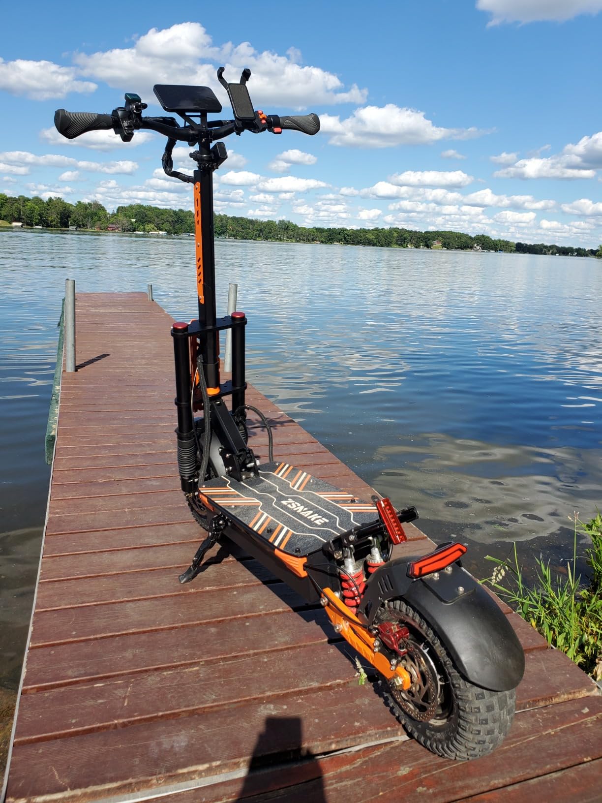 ZSNAKE lectric Scooter for Adults 7000W Dual Motor 55MPH, 65+Miles Range customer photo 1