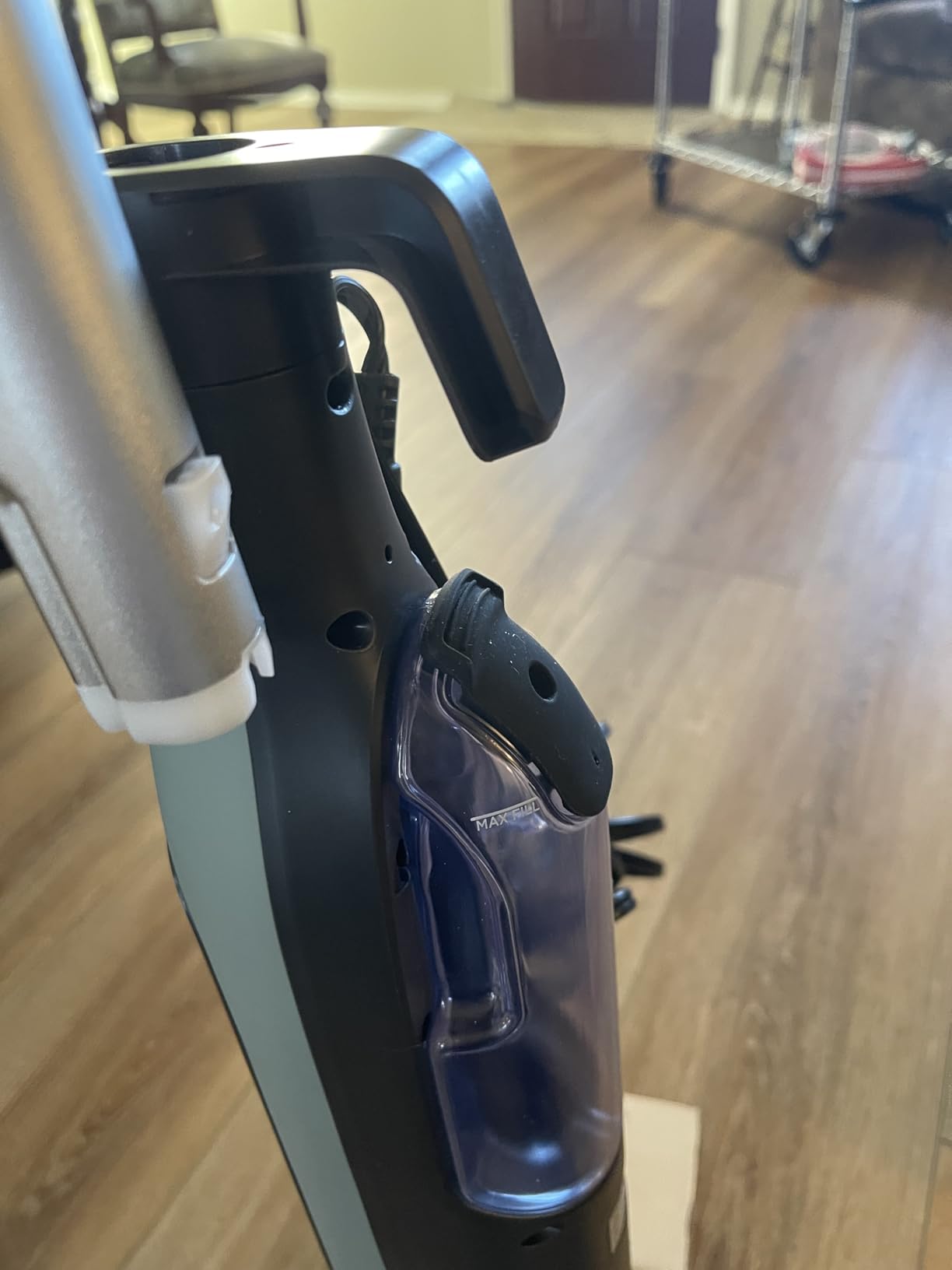 Shark Steam & Scrub Steam Mop, All-in-One Hard Floor Cleaner, Grey, S8001 customer photo 1