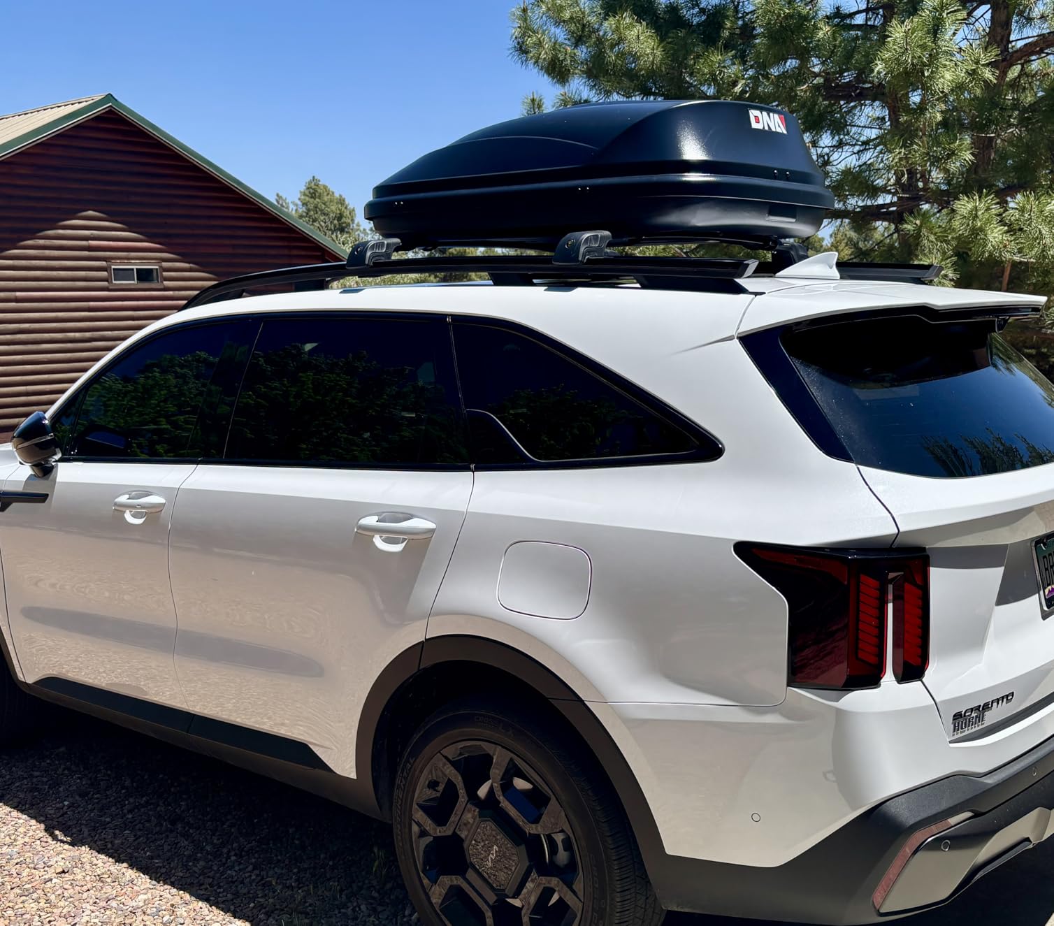 Hard Shell Roof Top Cargo Carrier Waterproof Travel Luggage Box customer photo 1