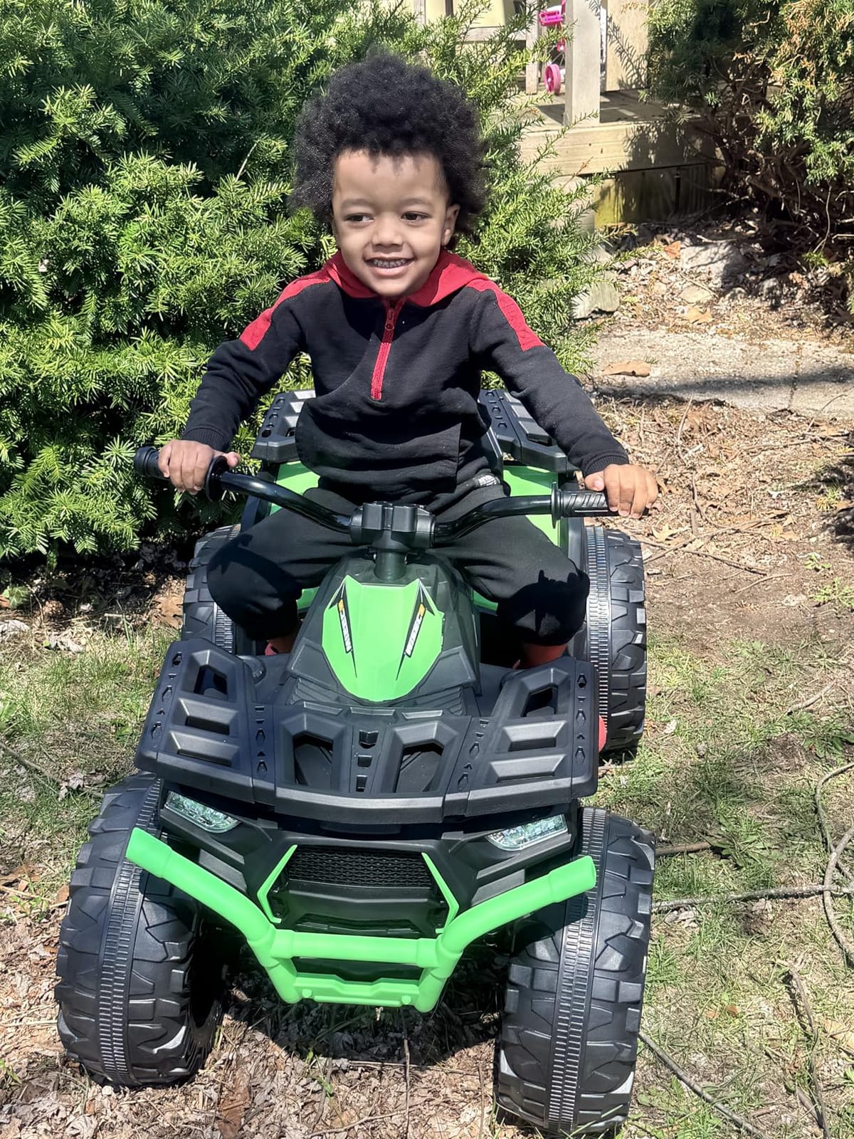 Hikiddo Kids ATV 4 Wheeler, 24V Ride On Toys Car for Big Kids Age 3-8 Year customer photo 1