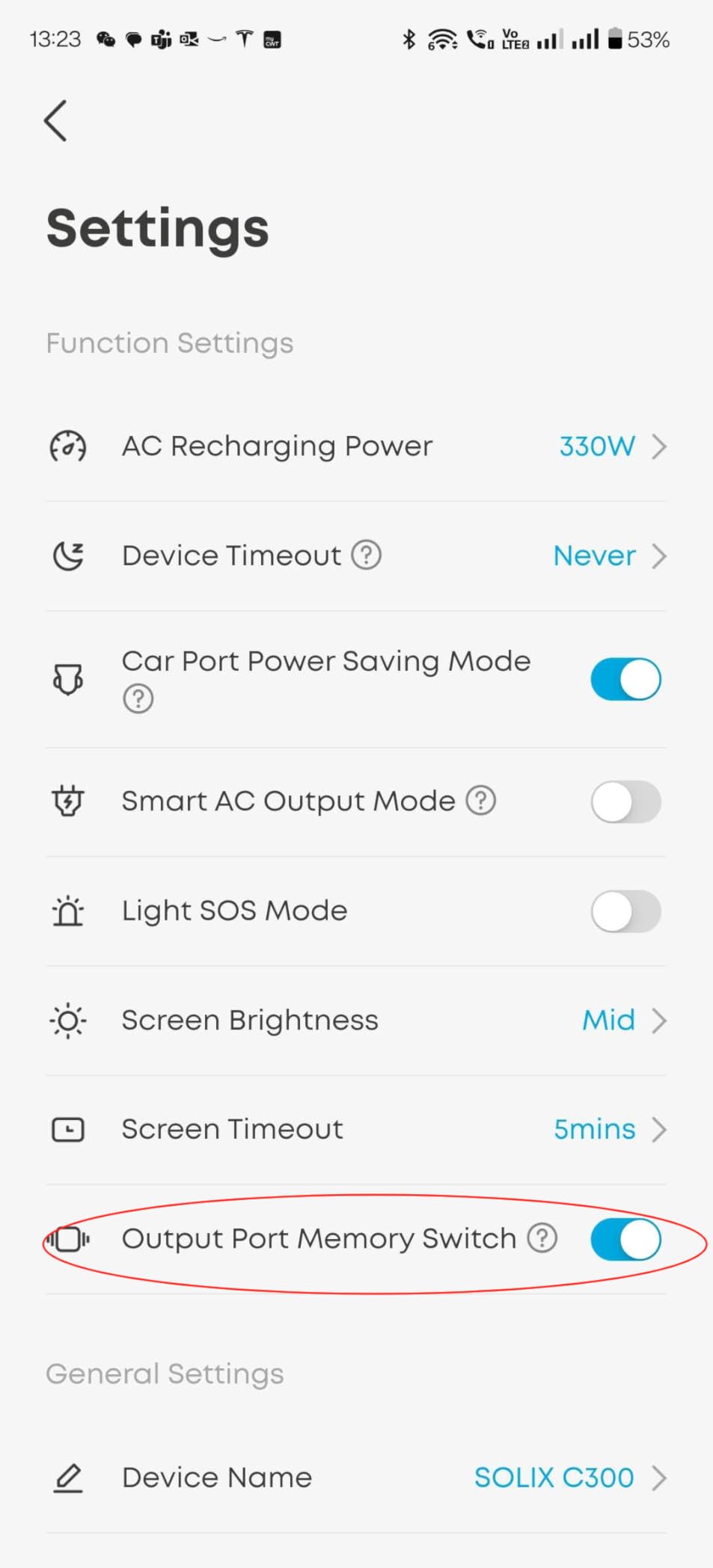 Anker SOLIX C300 Portable Power Station, 288Wh Solar Generator for Camping customer photo 1