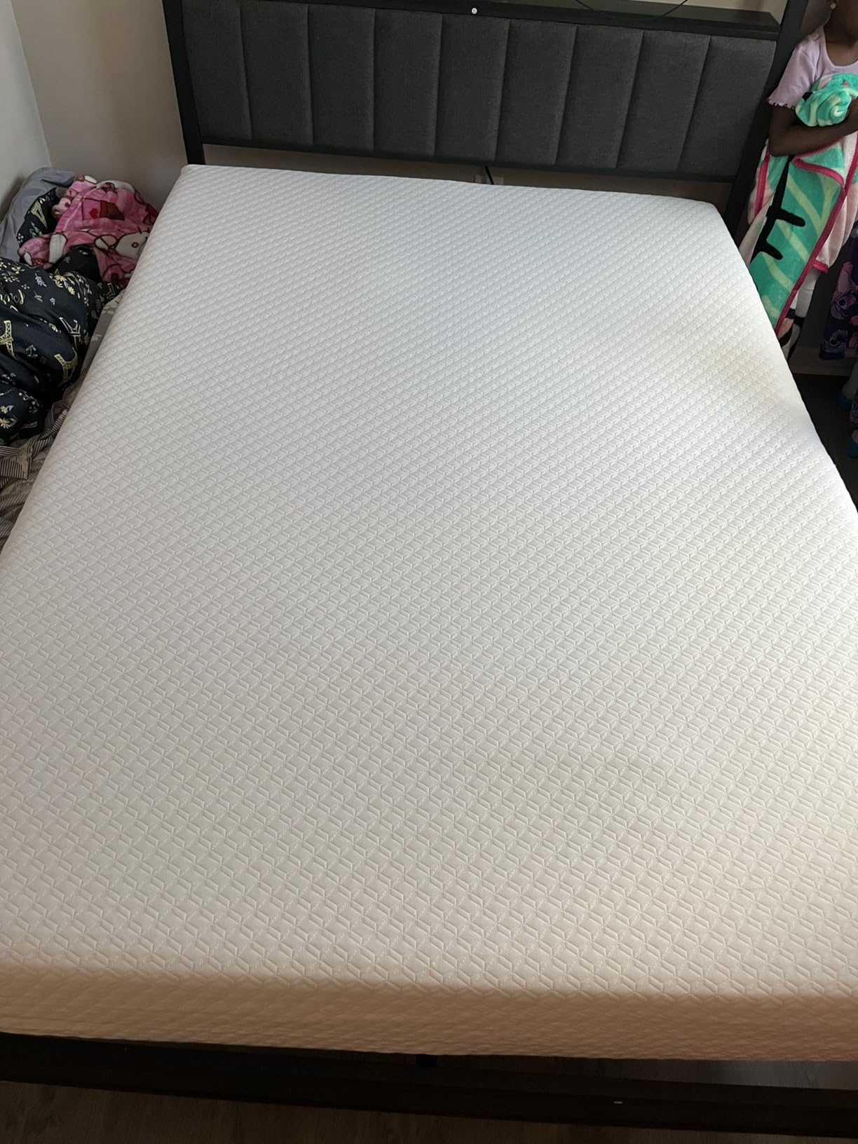 GAESTE Full Size 8 Inch Cooling Gel Memory Foam Mattress, Medium Feel customer photo 2