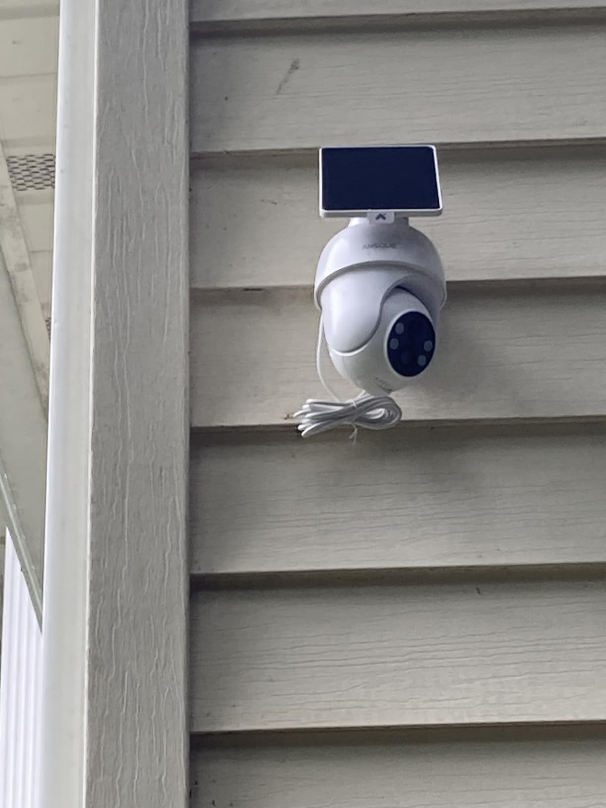ANSQUE Home Security Cameras Wireless Outdoor, Solar Powered, 4-Cam System customer photo 1