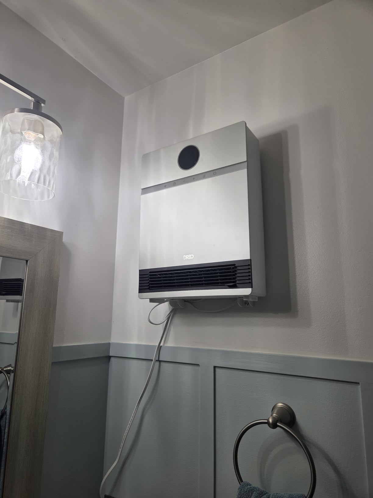 DREO Smart Electric Wall Heater for Indoor Use, Works with Alexa,Large Room customer photo 2