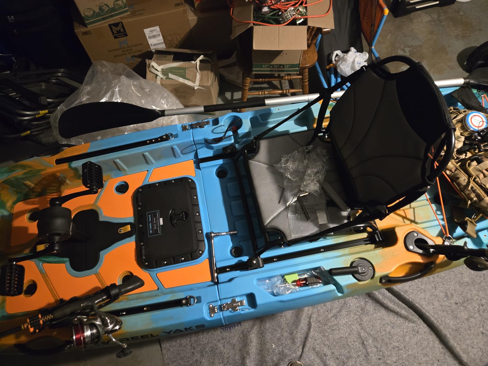 Reel Yaks Radar Modular Fishing Kayak, 10ft, 430 lbs Capacity customer photo 2