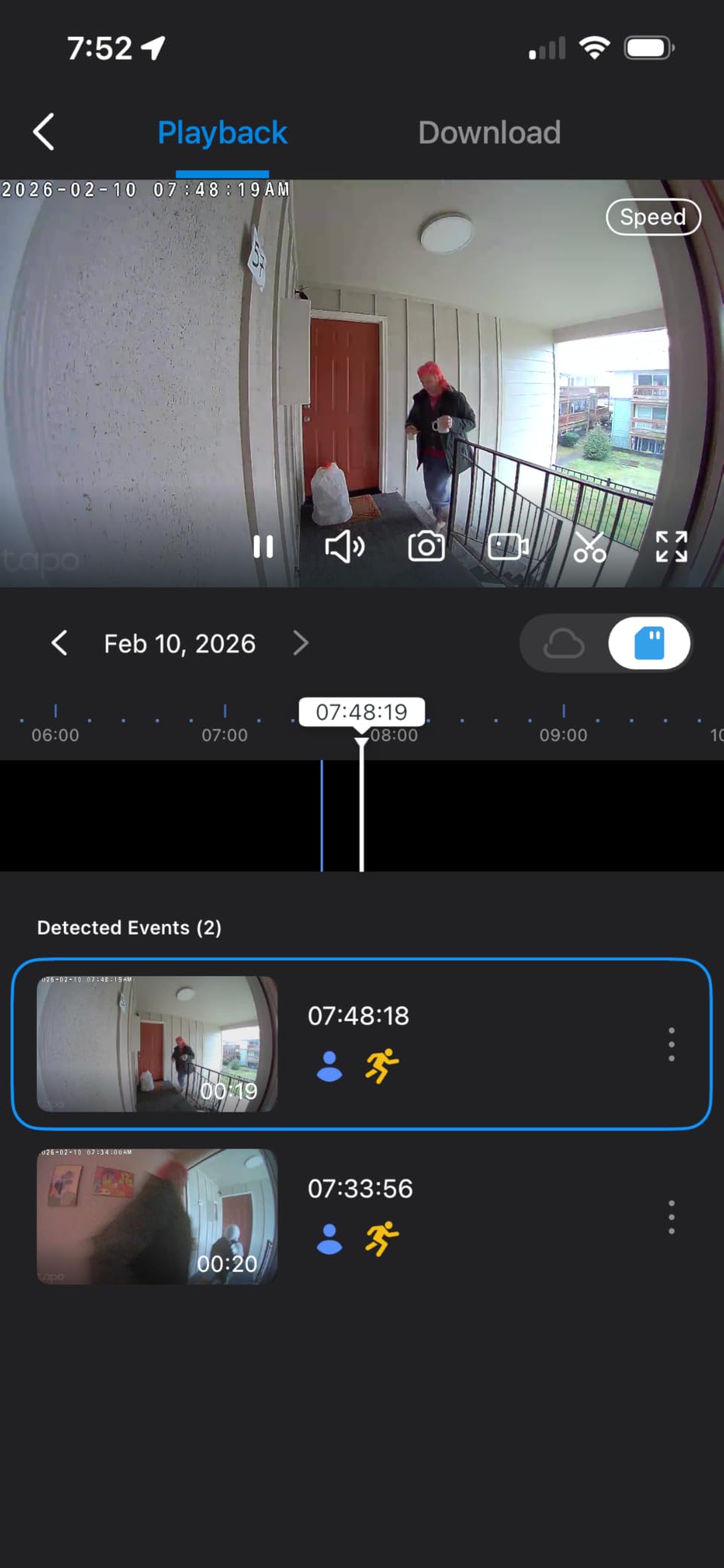 Tapo 2K Wireless Smart Video Doorbell w/Chime, 160° Ultra-Wide View, D210 customer photo 1
