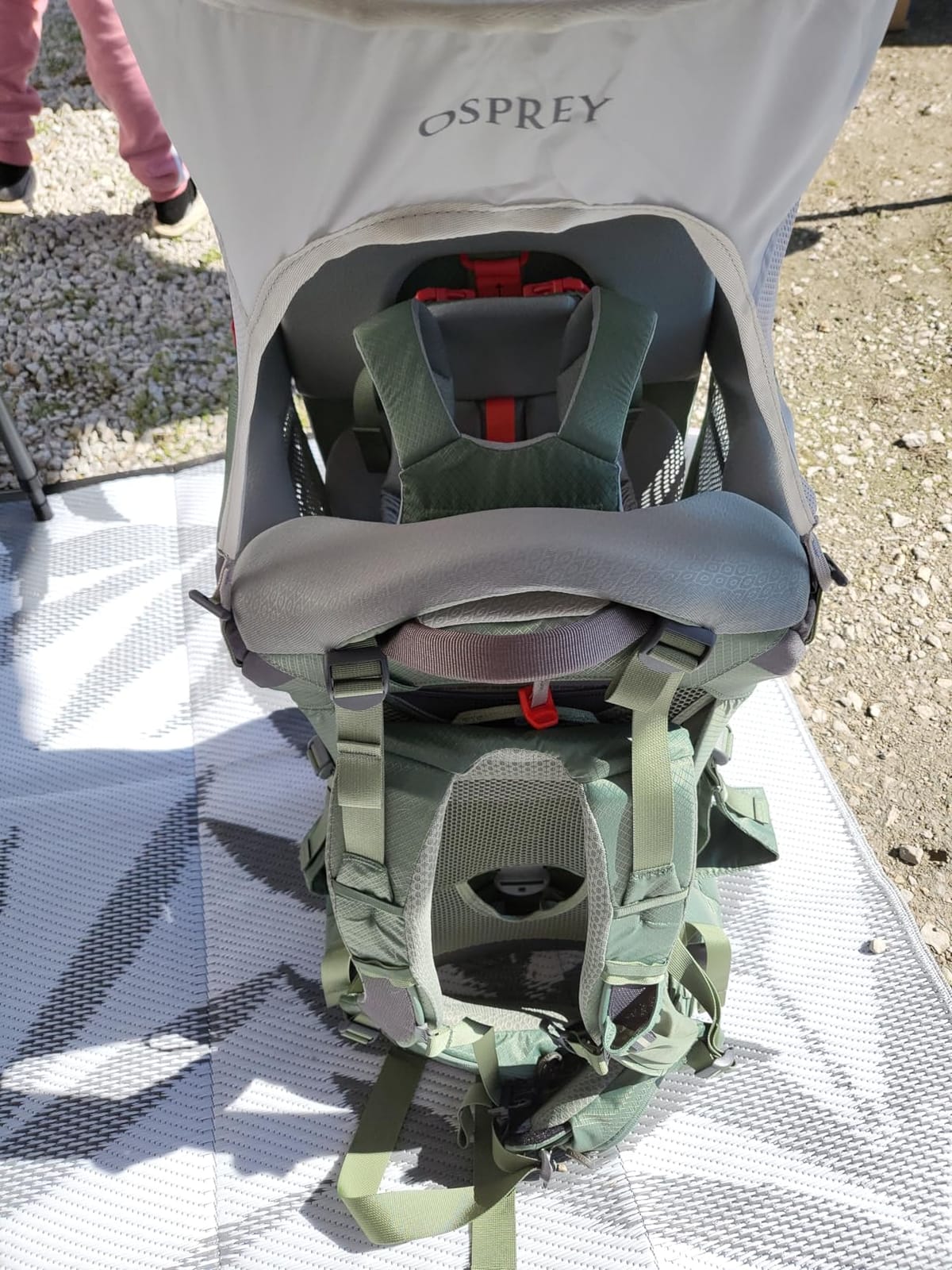 Osprey Poco Premium Child Carrier Backpack - Adjustable Travel Baby Carrier with Sunshade - Hiking Carrier for Toddlers customer photo 2