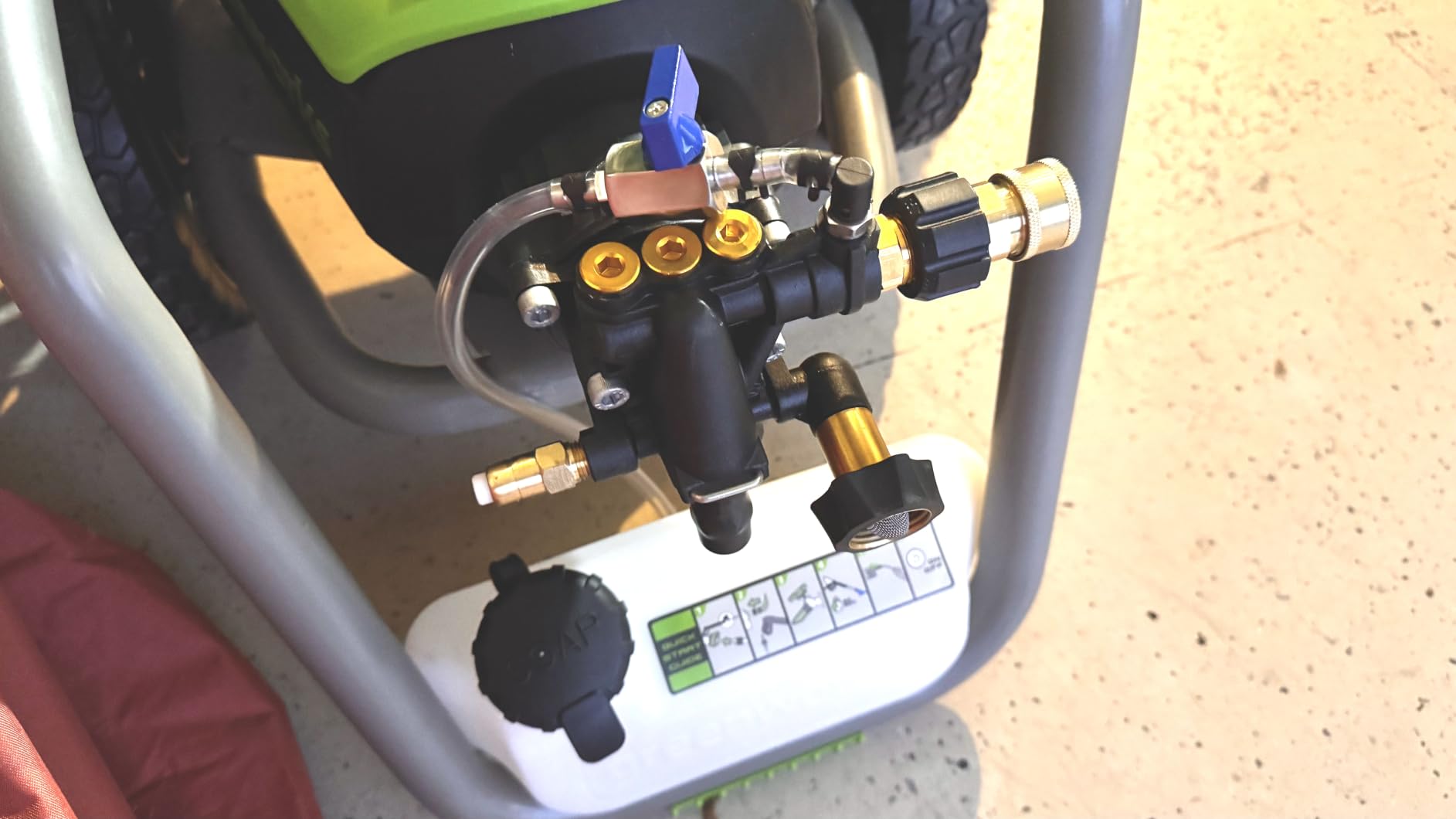 Greenworks 3000 PSI (2.0 GPM Max) Brushless Electric Pressure Washer customer photo 2