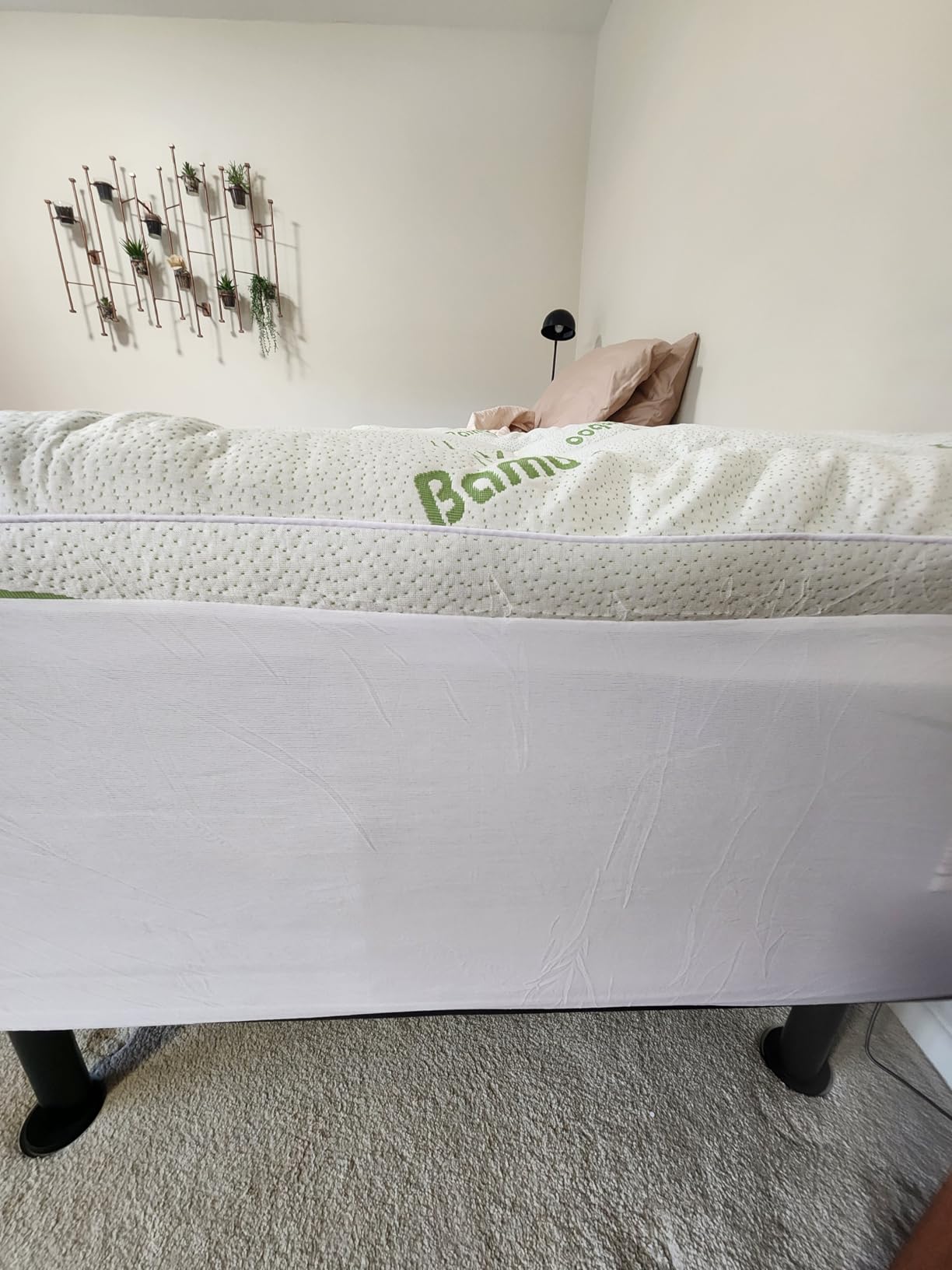 SakuraHome RV Short Queen Mattress Topper,Thick Pillow Top Mattress Pad customer photo 1